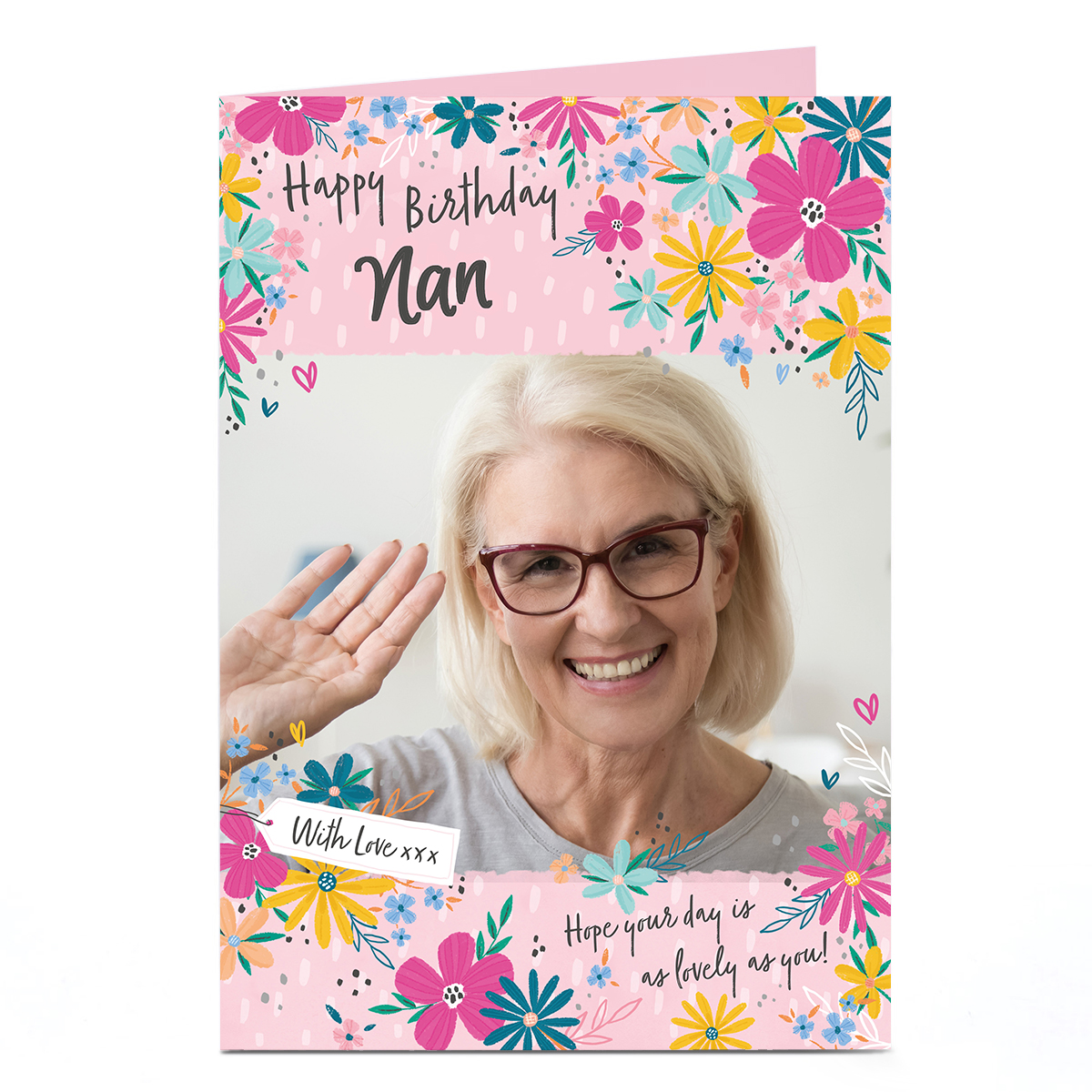 Photo Birthday Card - As Lovely As You