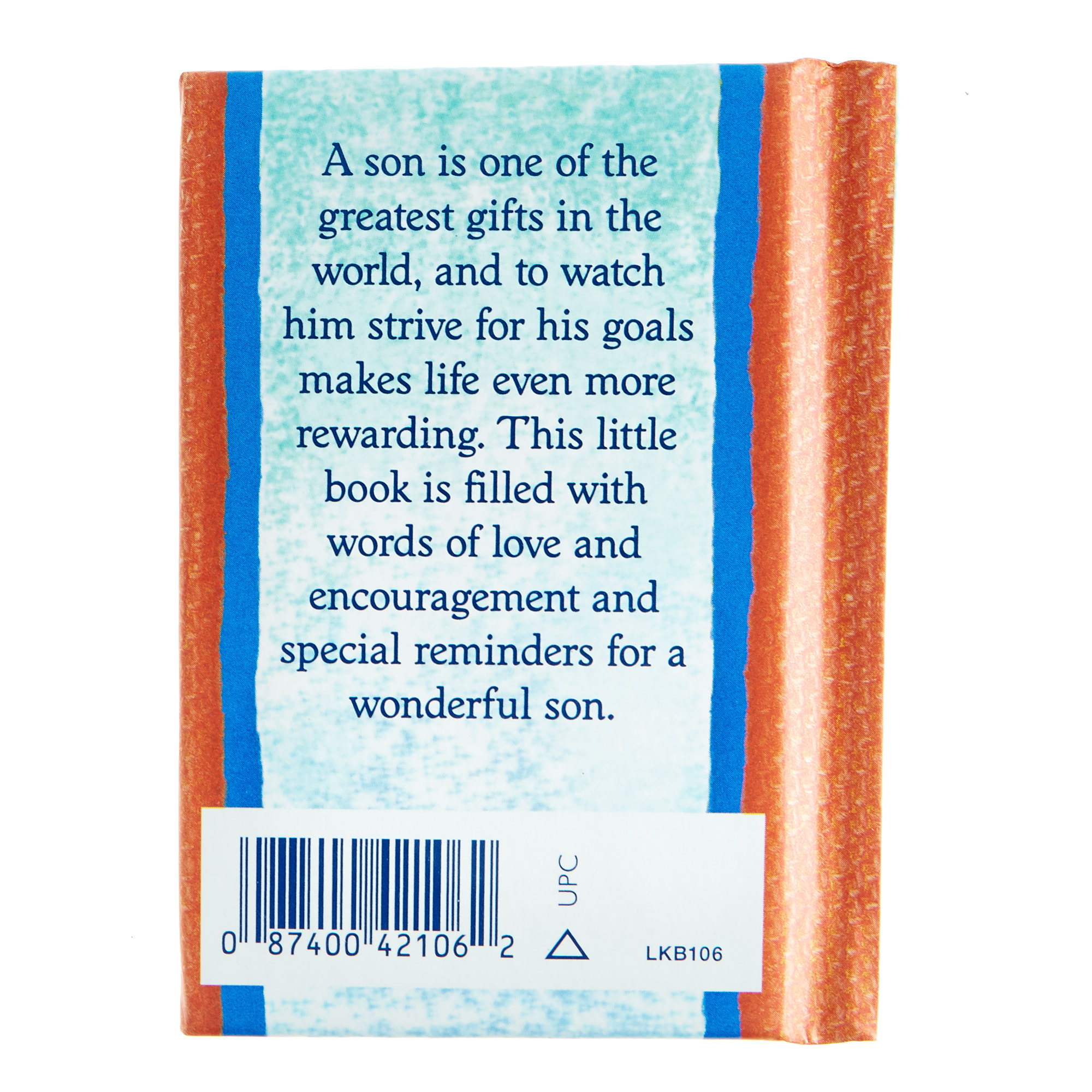 Blue Mountain Arts Keepsake Book - A Son Is Life's Greatest Gift