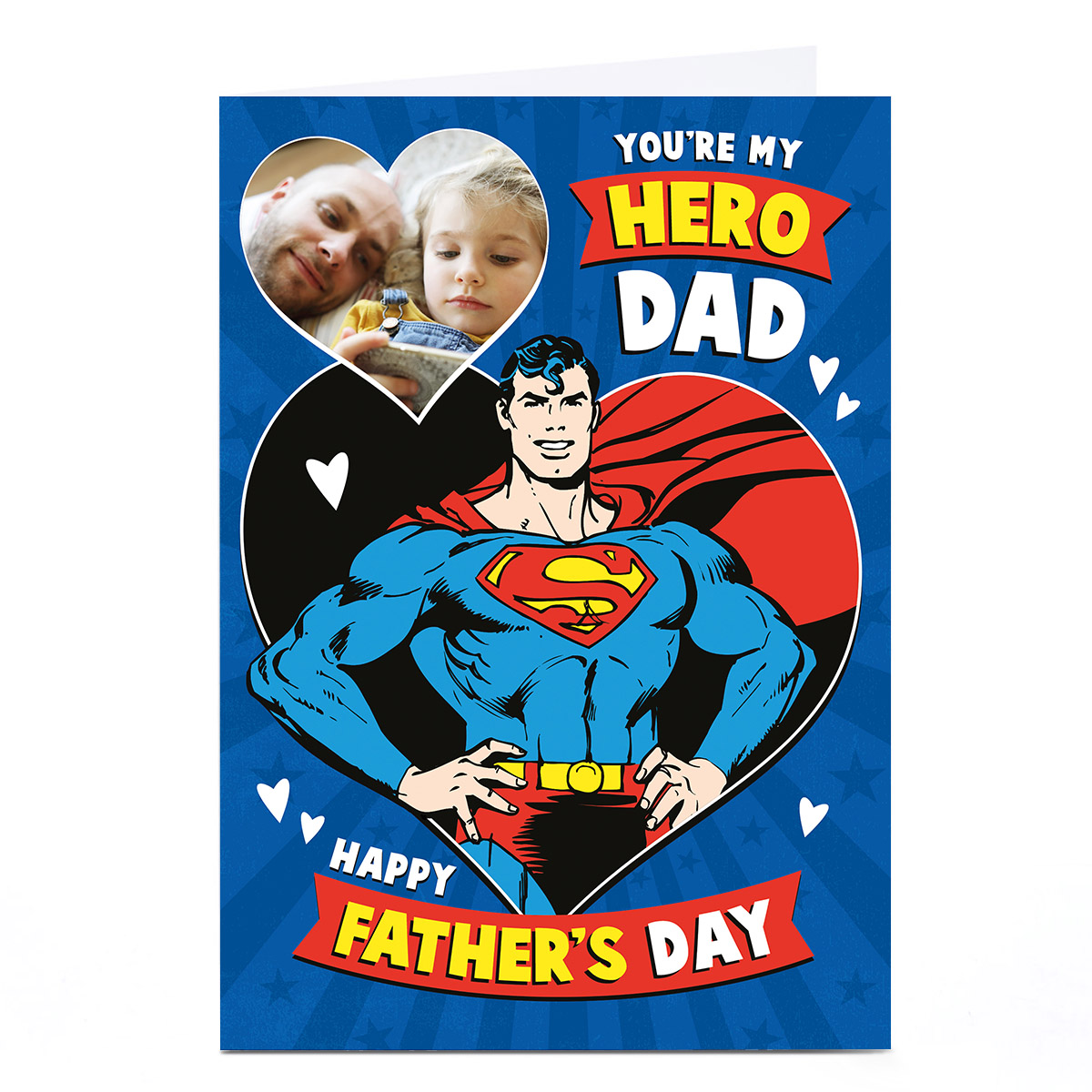 Buy Photo Superman Father's Day Card - Hero Dad for GBP 2.29 | Card ...