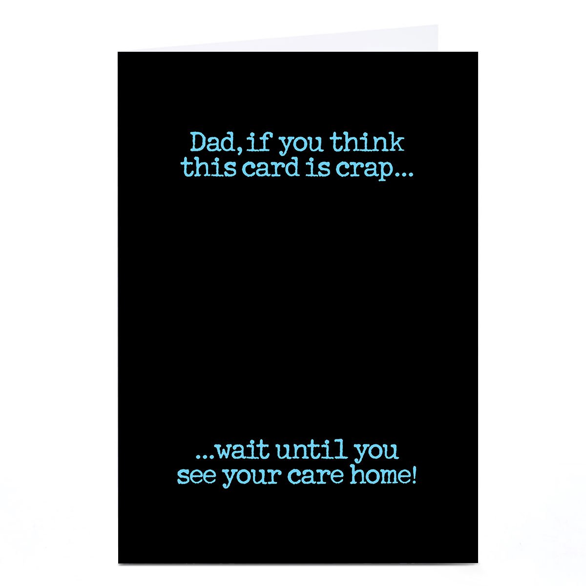Personalised PG Quips Father's Day Card - Wait Until You See, Dad