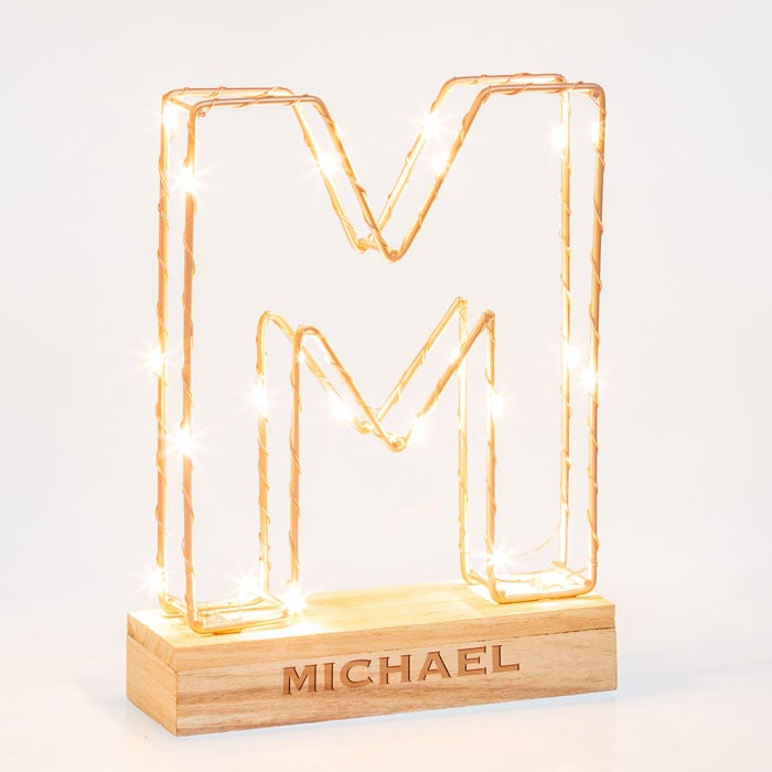 Personalised Lumi Letter Light