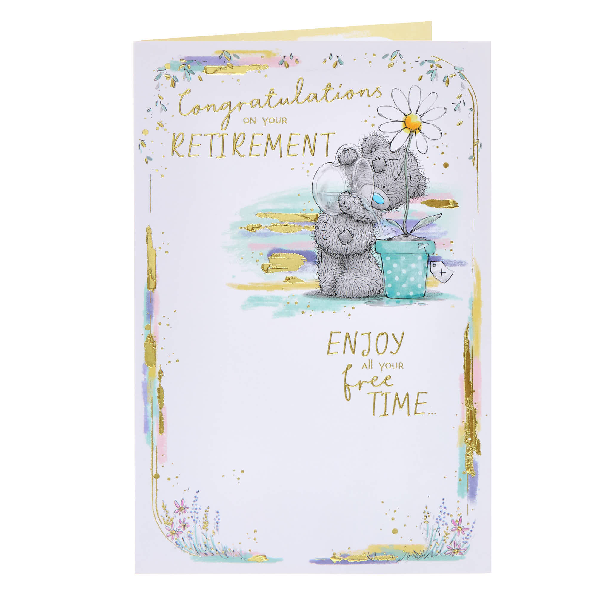 Me To You Tatty Teddy On Your Retirement Card