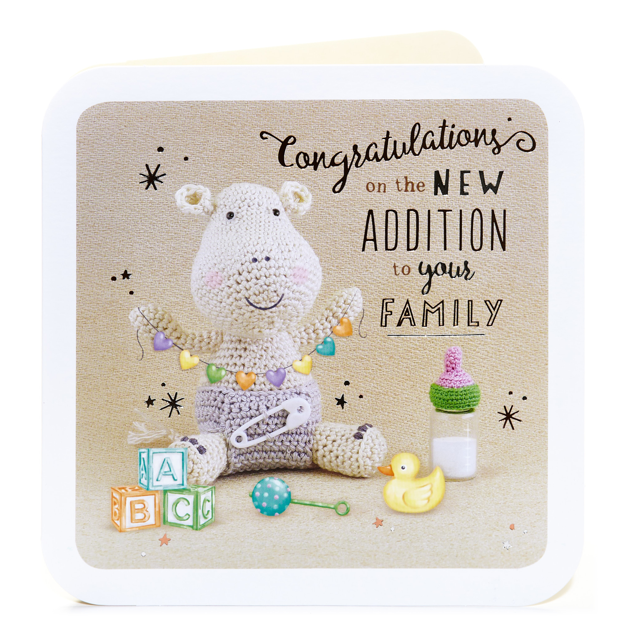 New Baby Card - Congratulations on The New Addition