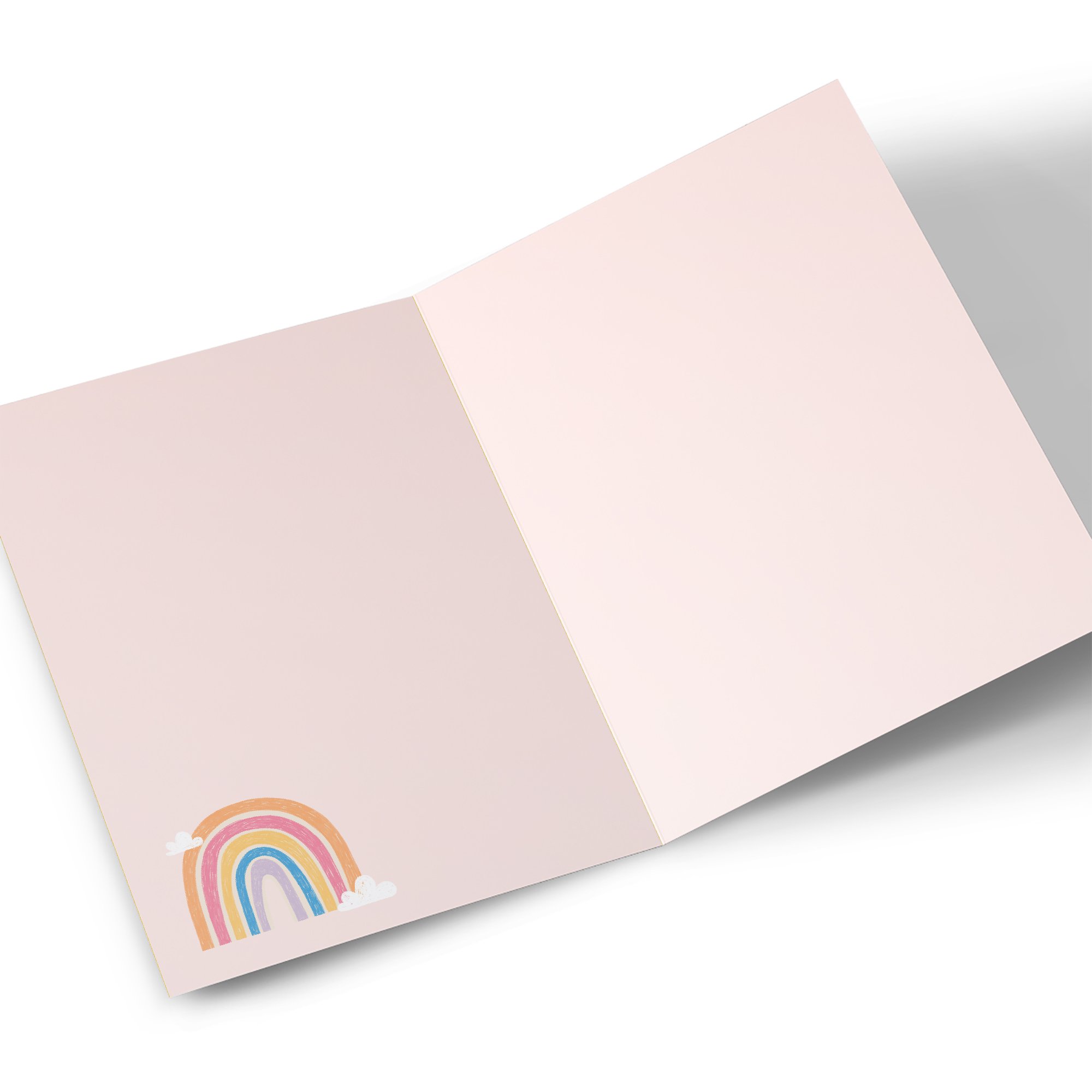 Personalised Birthday Card - Great Granddaughter Rainbow