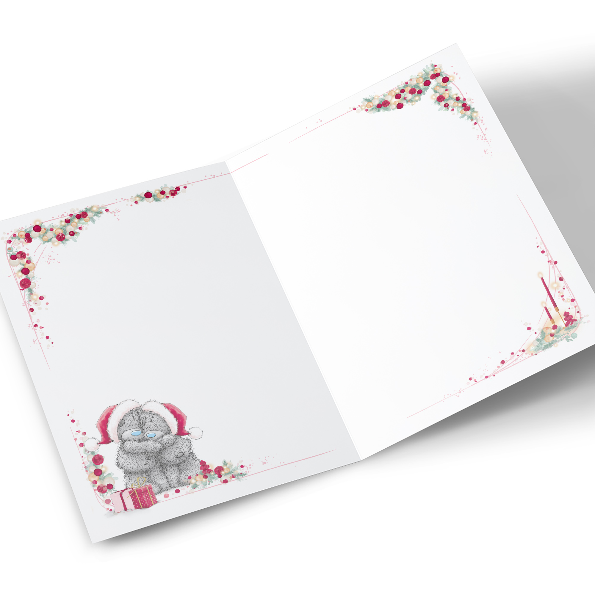 Tatty Teddy Christmas Card - Auntie and Uncle