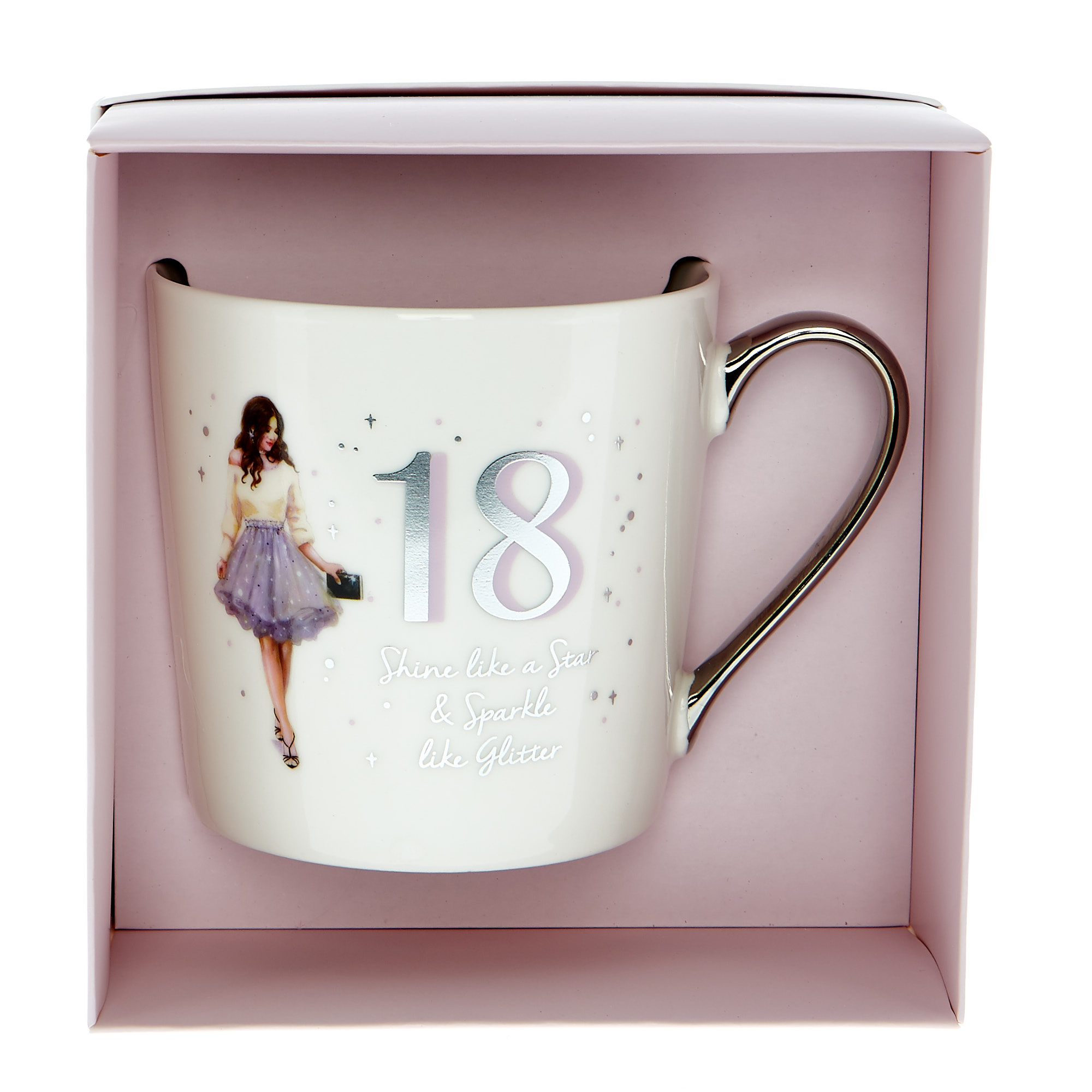 18th Birthday Mug In A Box - Shine Like A Star