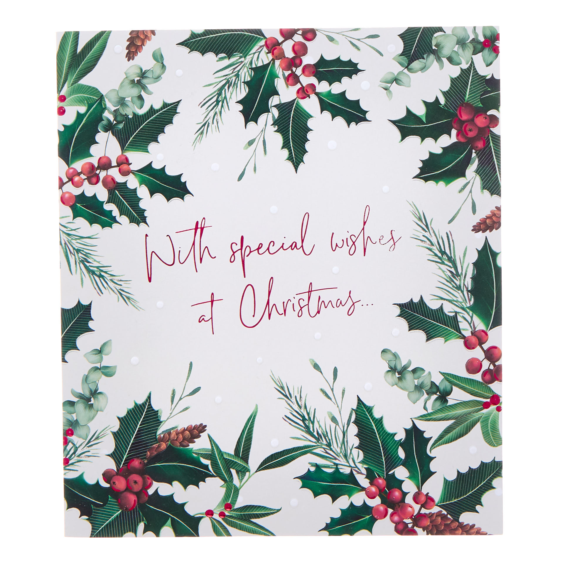 Premium Robin & Holly Christmas Cards - Pack of 10 (2 Designs)