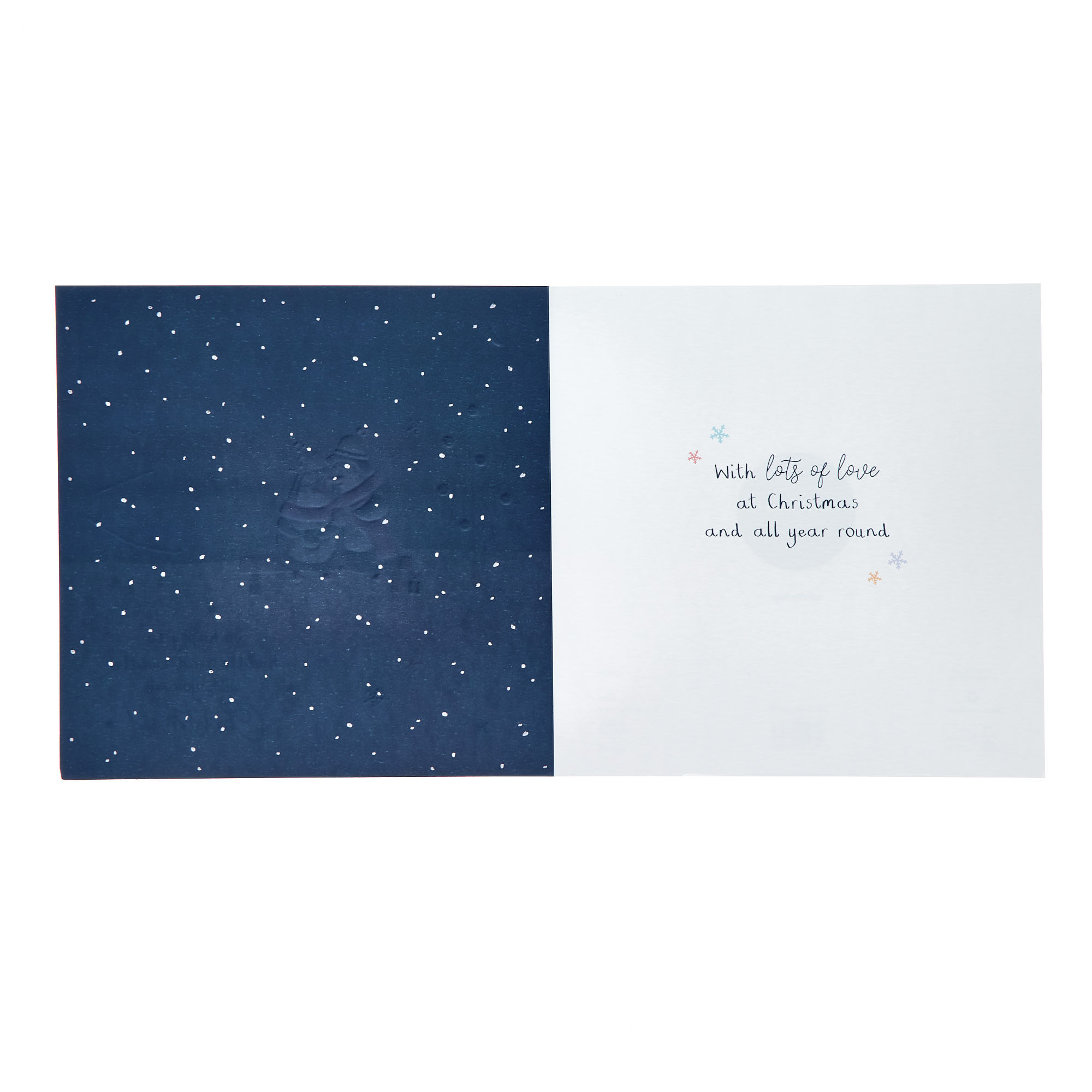 Platinum The One I Love Penguins Christmas Card