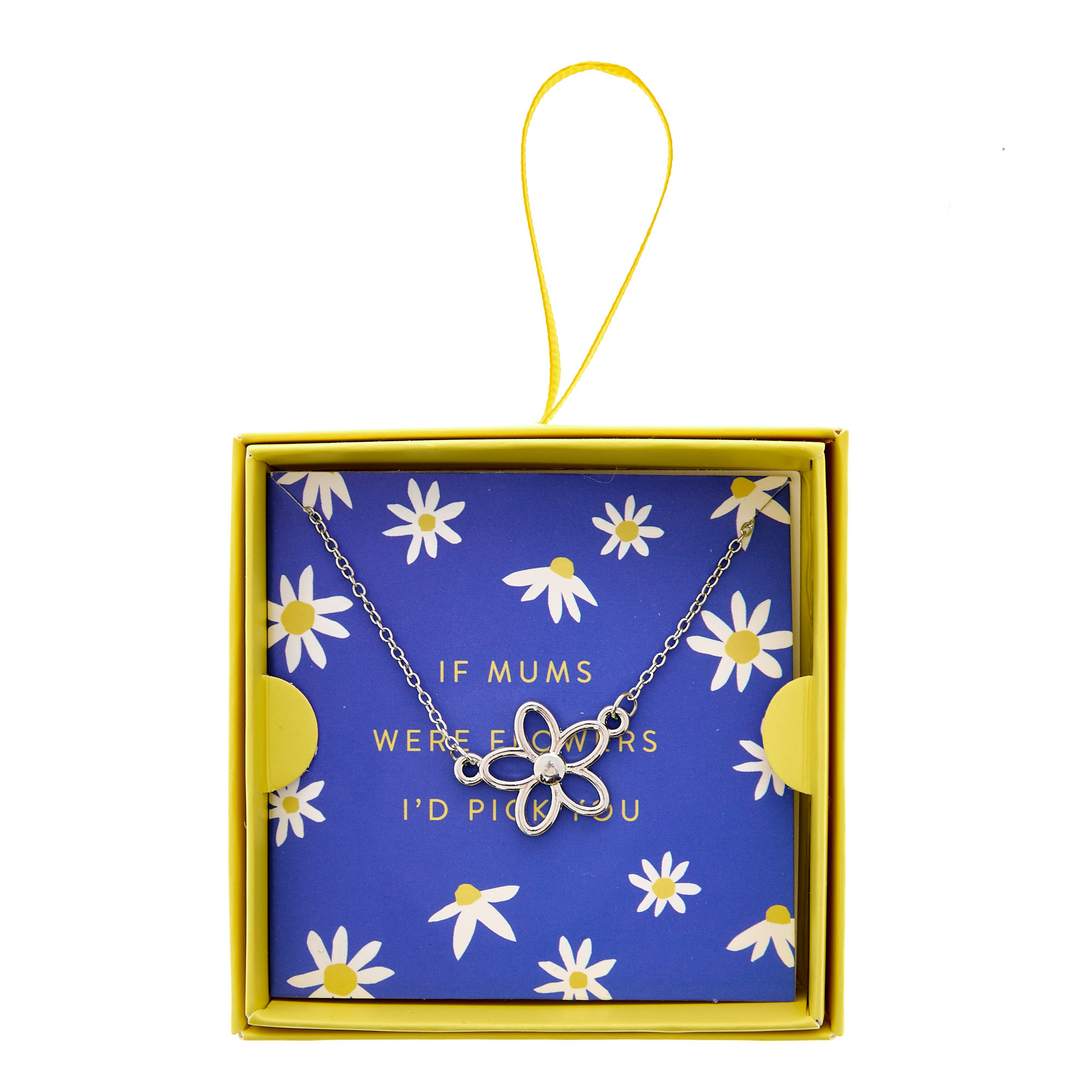 If Mums Were Flowers I'd Pick You Flower Necklace