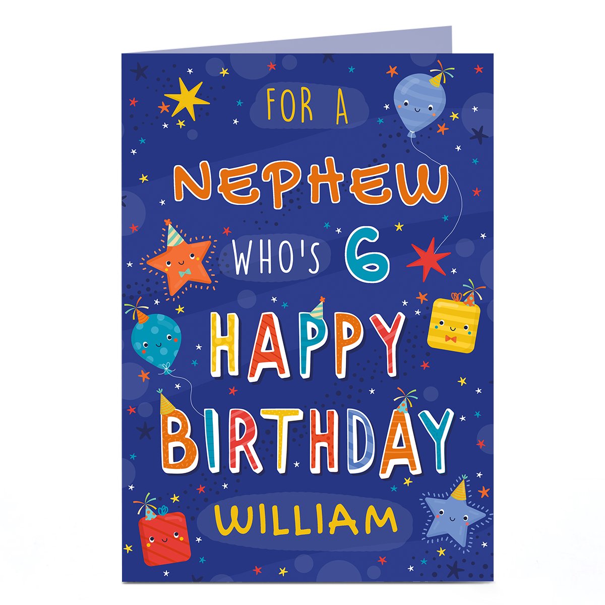 Personalised Birthday Card - Happy Birthday 