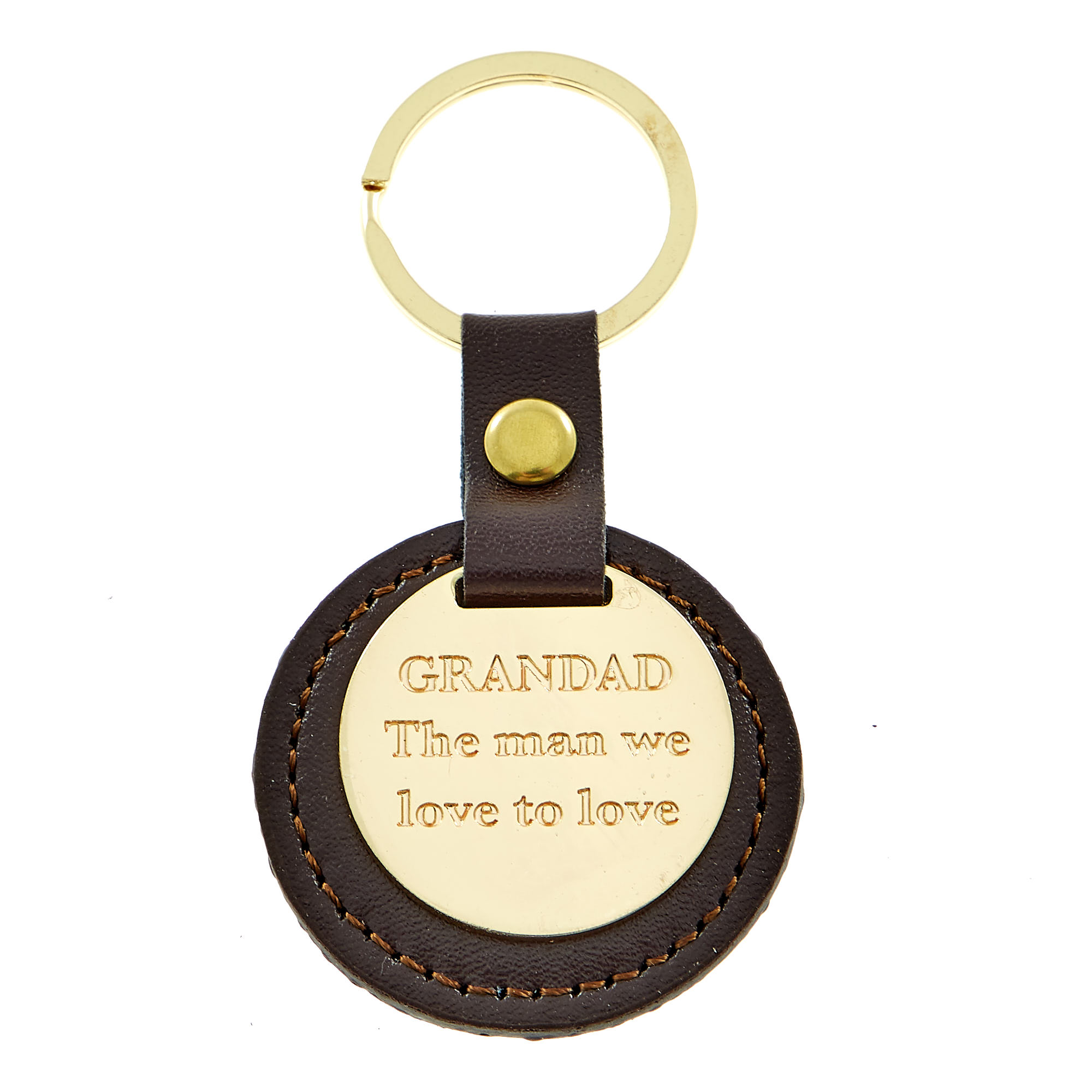 Grandad The Man We Love To Love Keyring