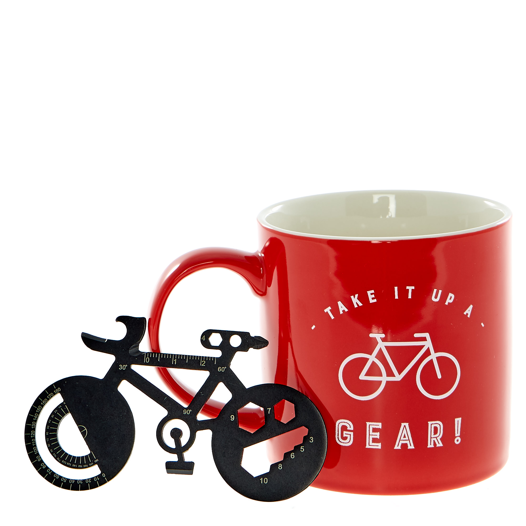 Take It Up A Gear Mug & Bike Tool Set