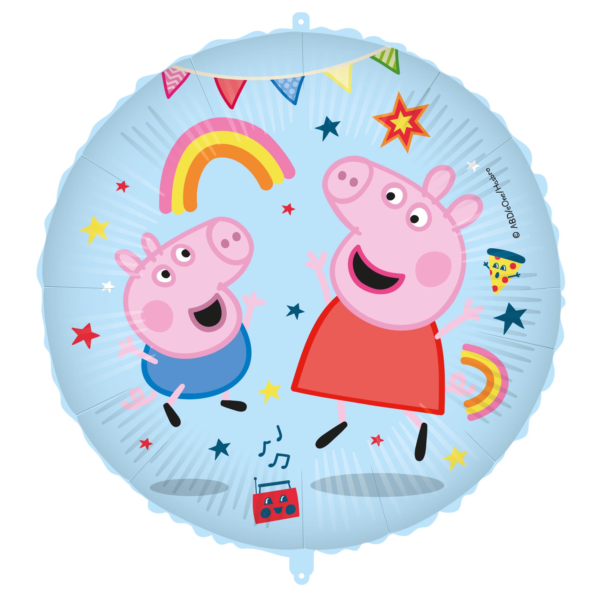 Peppa Pig & George 18-Inch Foil Helium Balloon