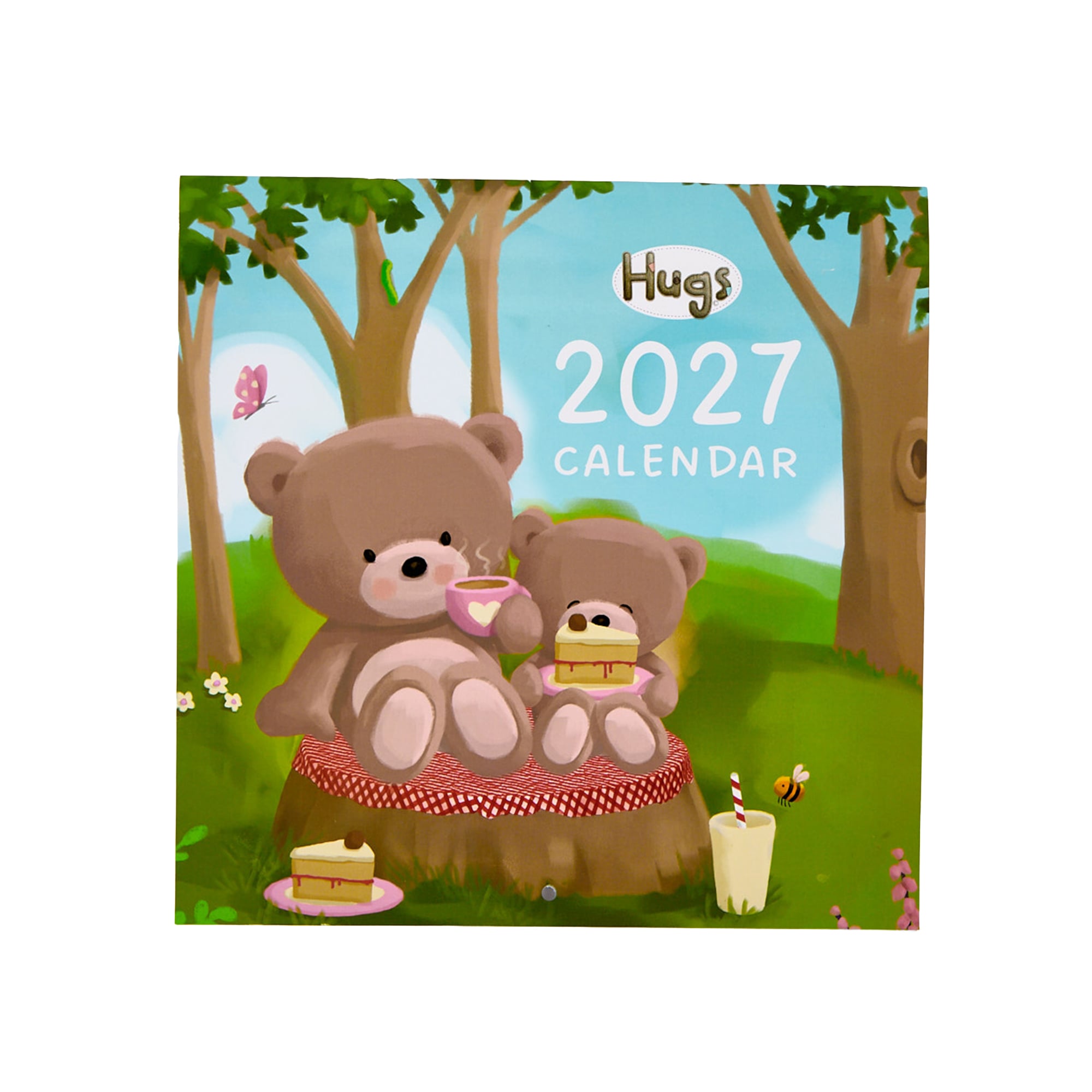 Hugs 2027 Square Wall Calendar 