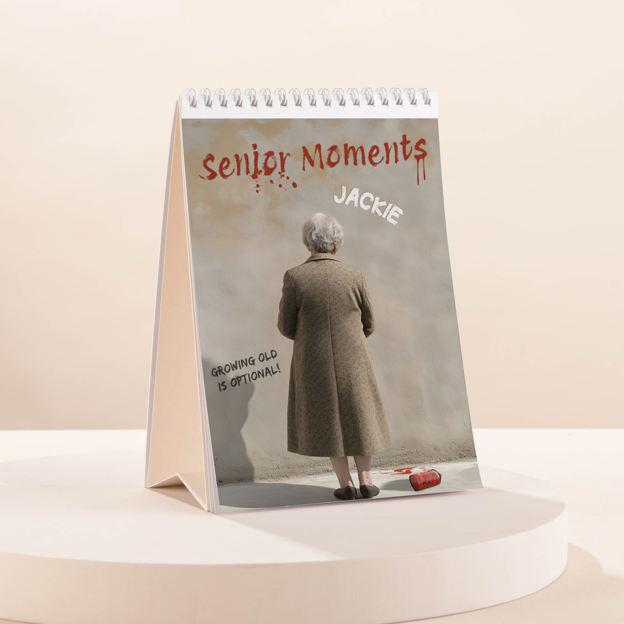 Personalised Senior Moments Calendar - 2024-2025 Edition