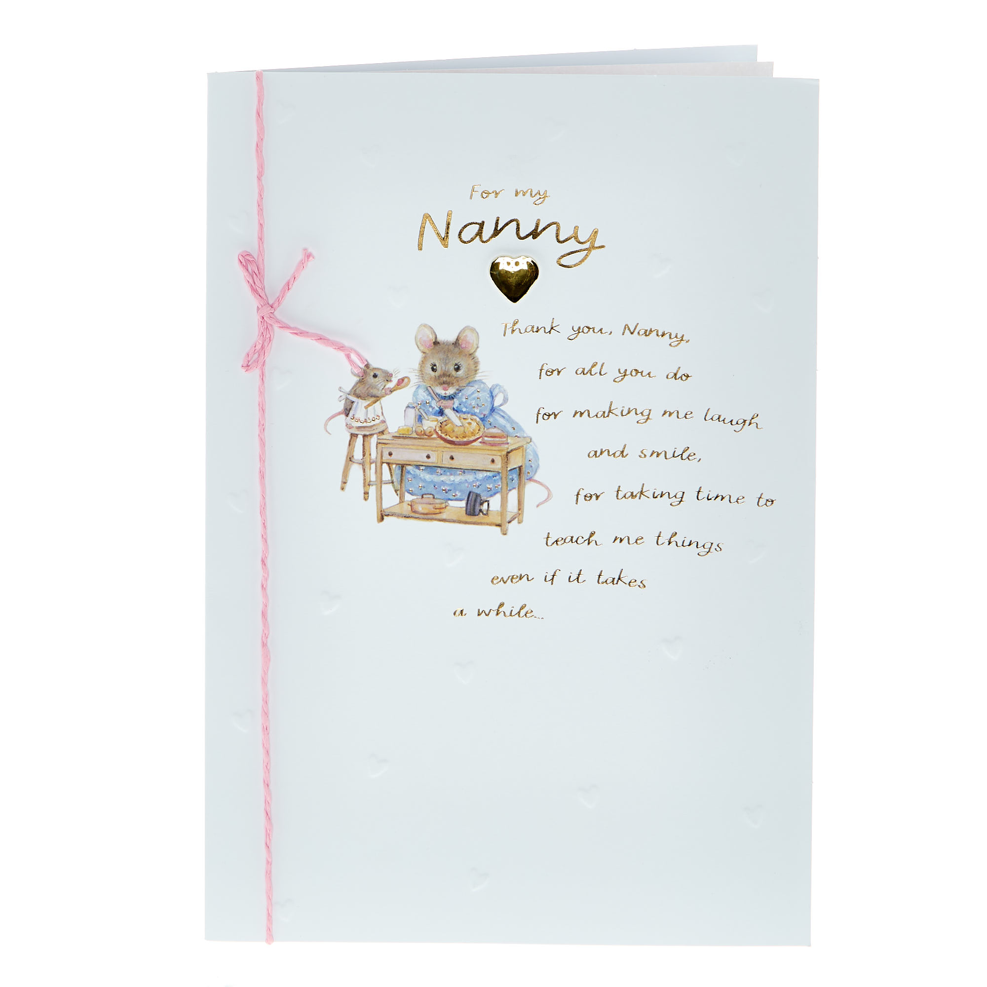 Nanny Thank You Mice Mother's Day Card