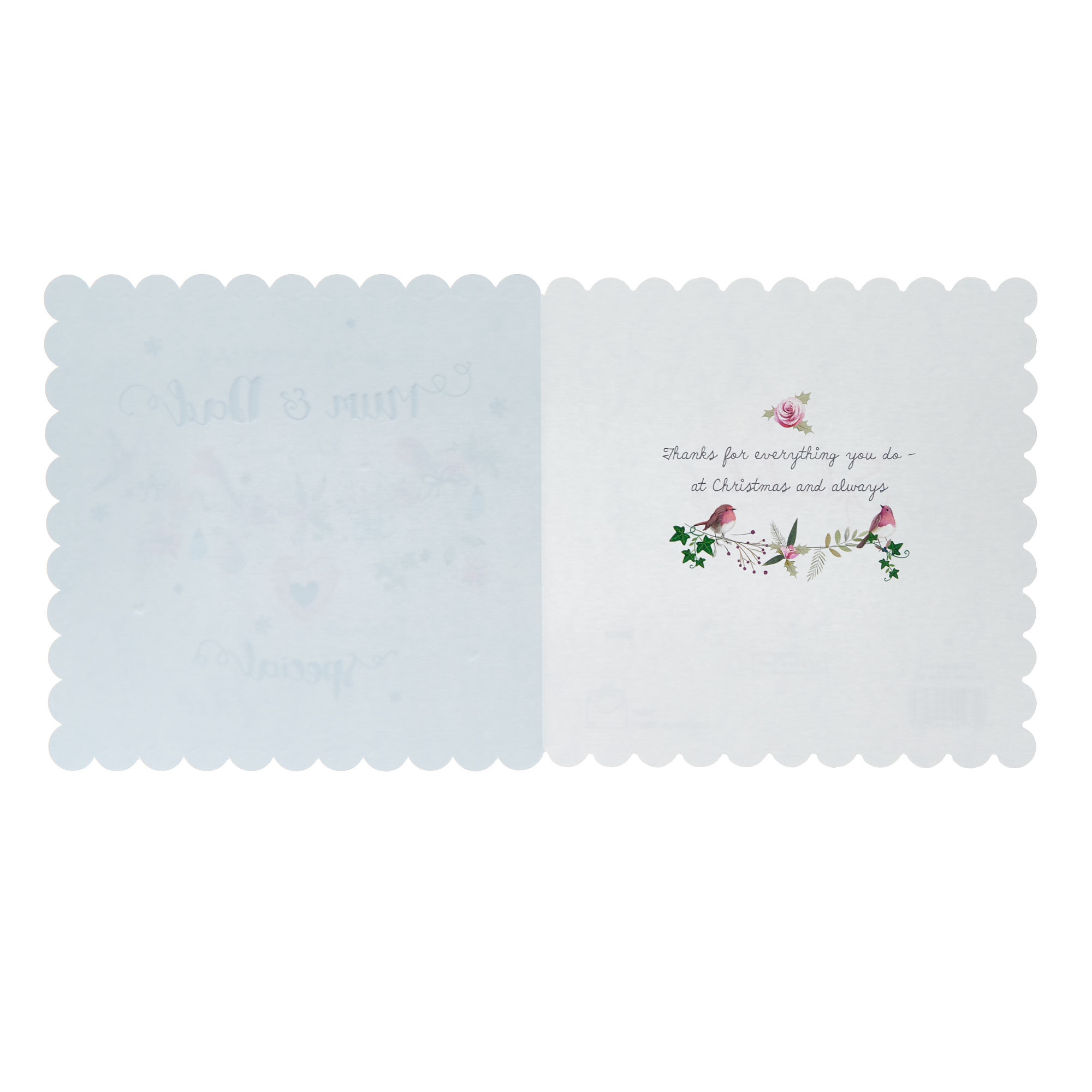 Mum & Dad Most Special Kind of Gift Christmas Card