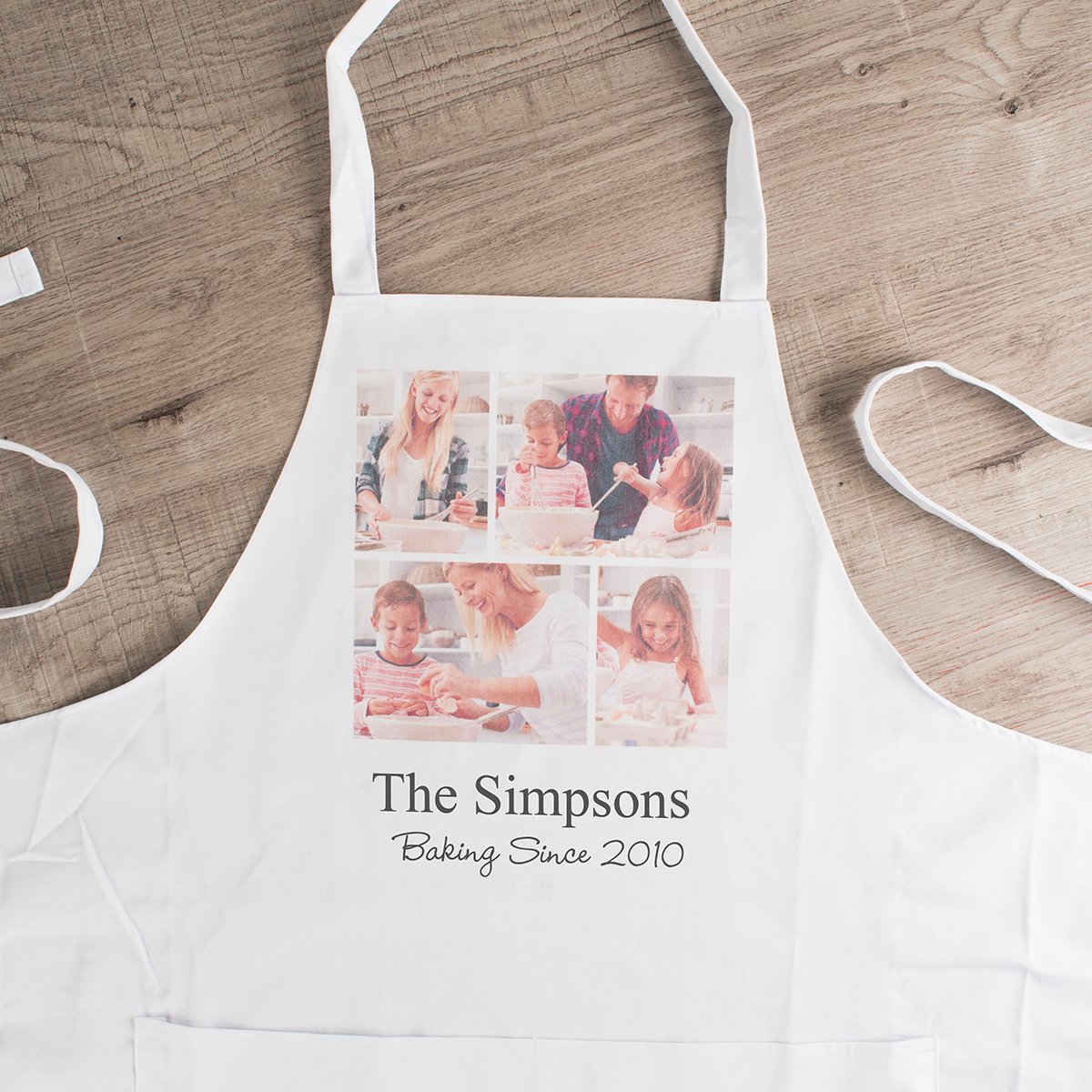 Personalised Multi-Photo Upload Apron