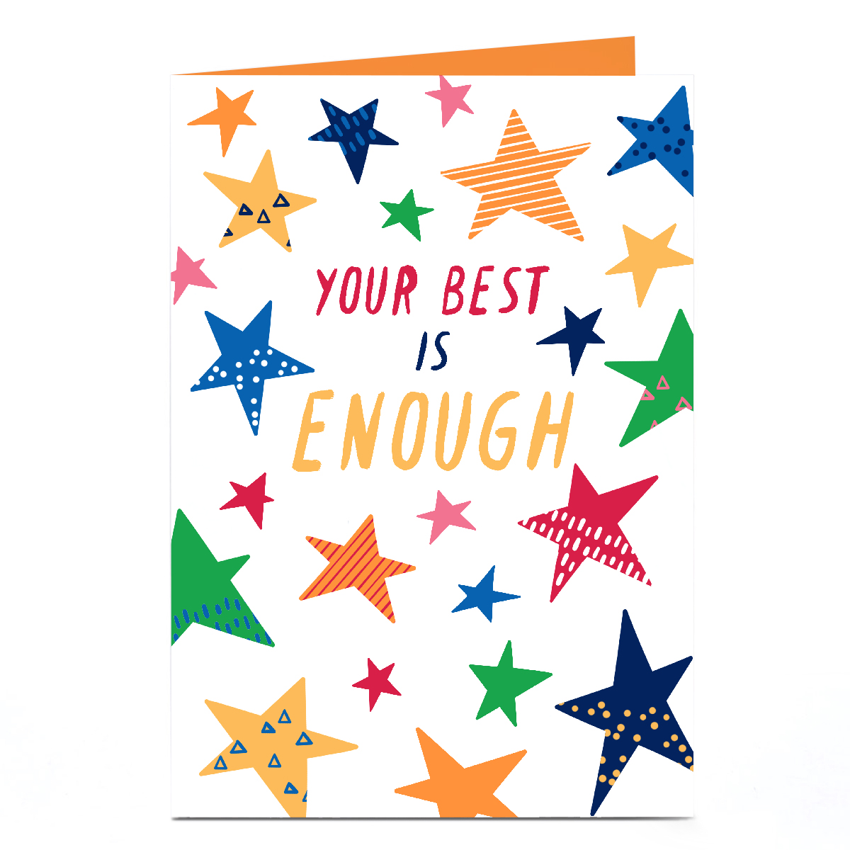 Personalised Card - Your Best is Enough