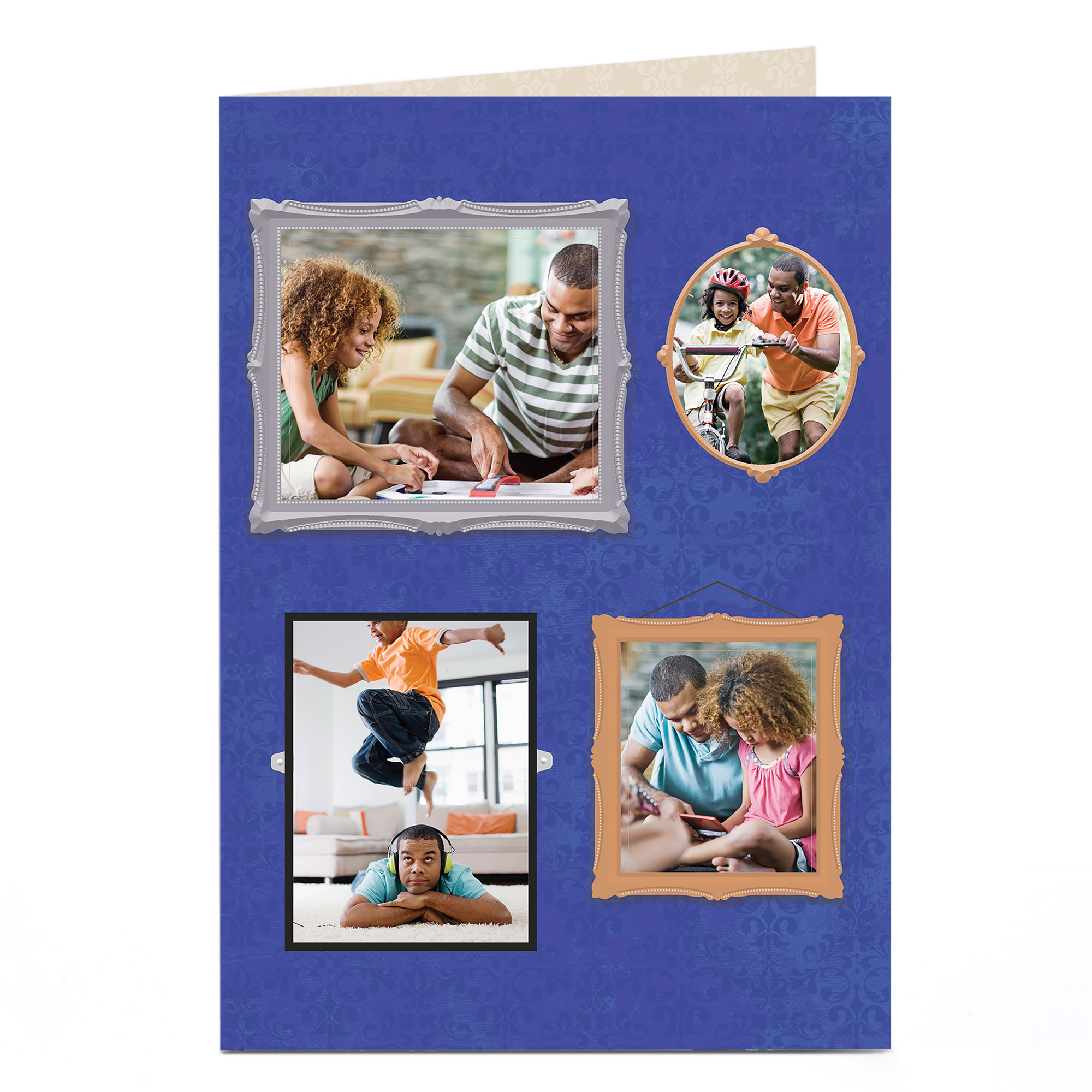 Photo Card - Four Picture Frames
