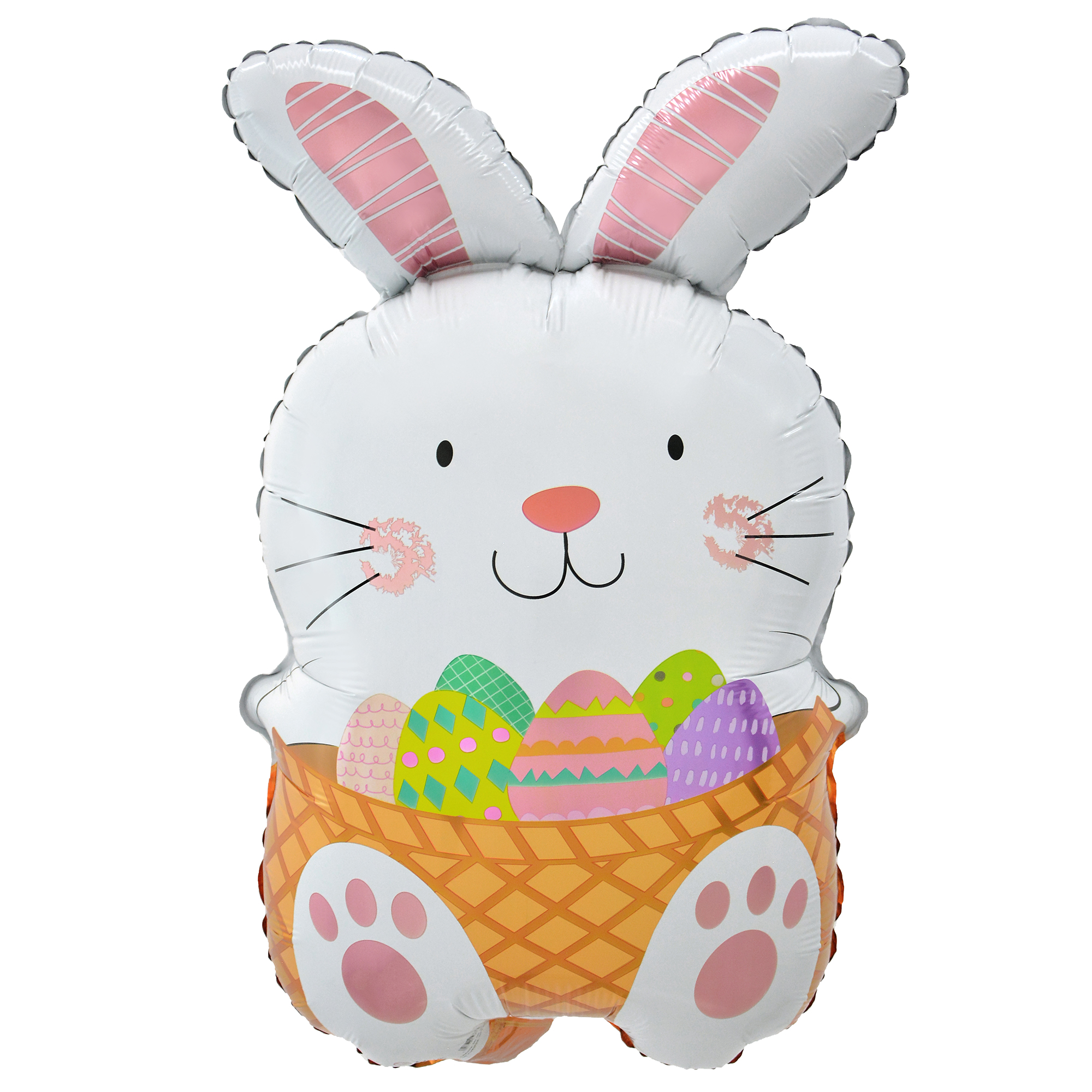 Easter Bunny Super Shape Foil Helium Balloon