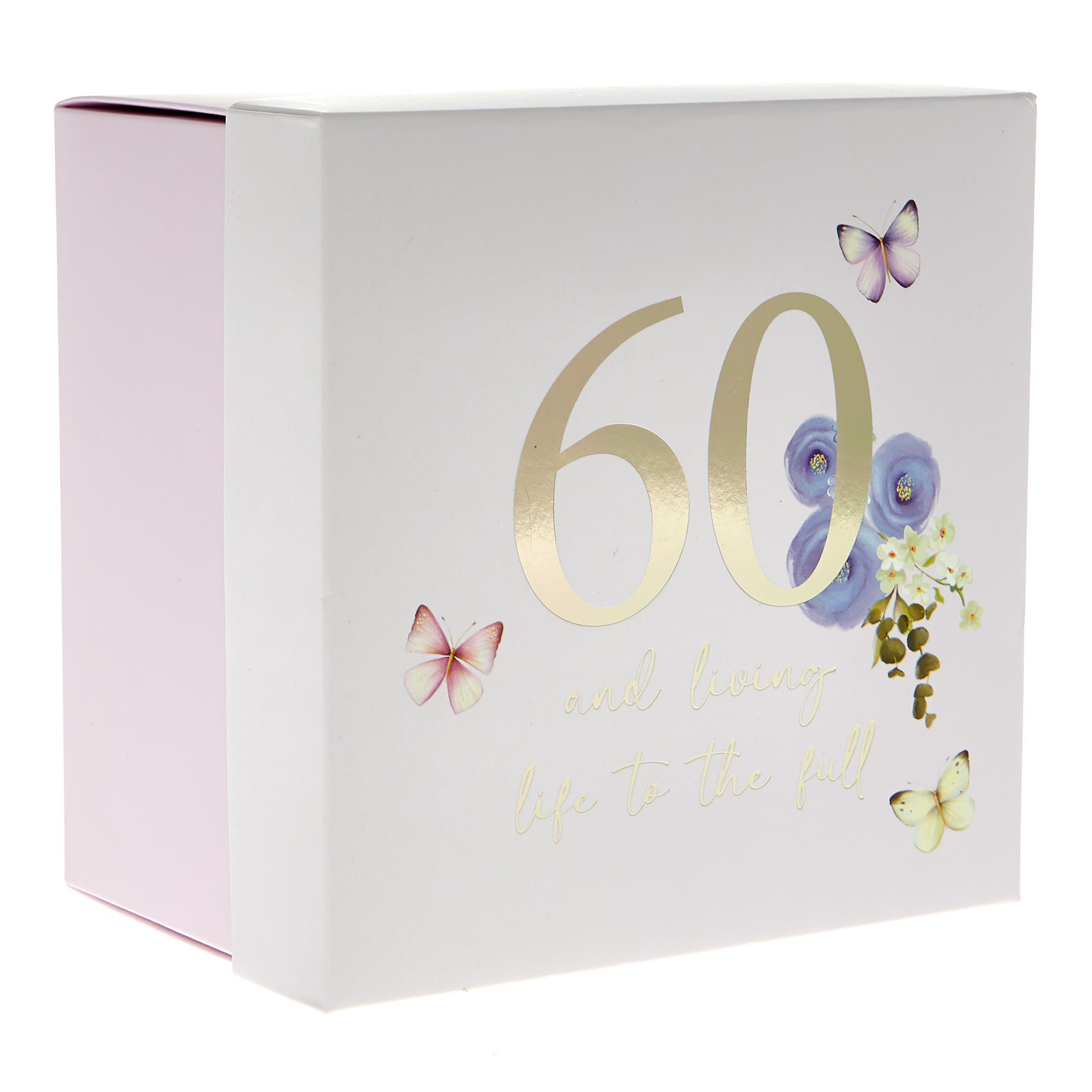 60 & Living Life To The Full Mug in a Box