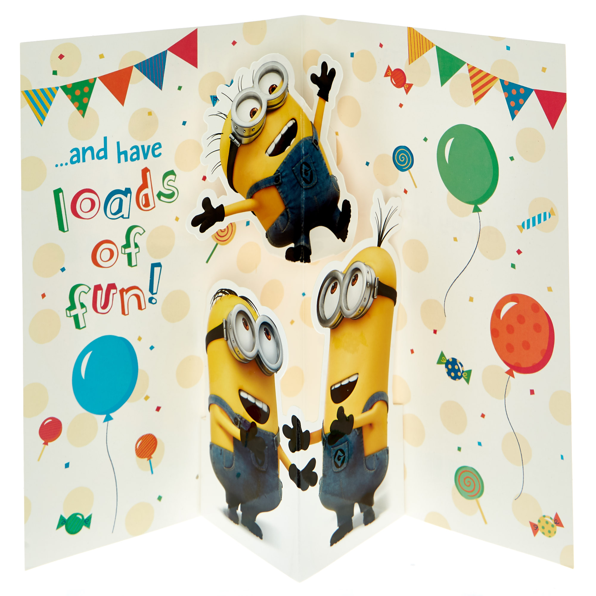 Minions Pop-Up Birthday Card
