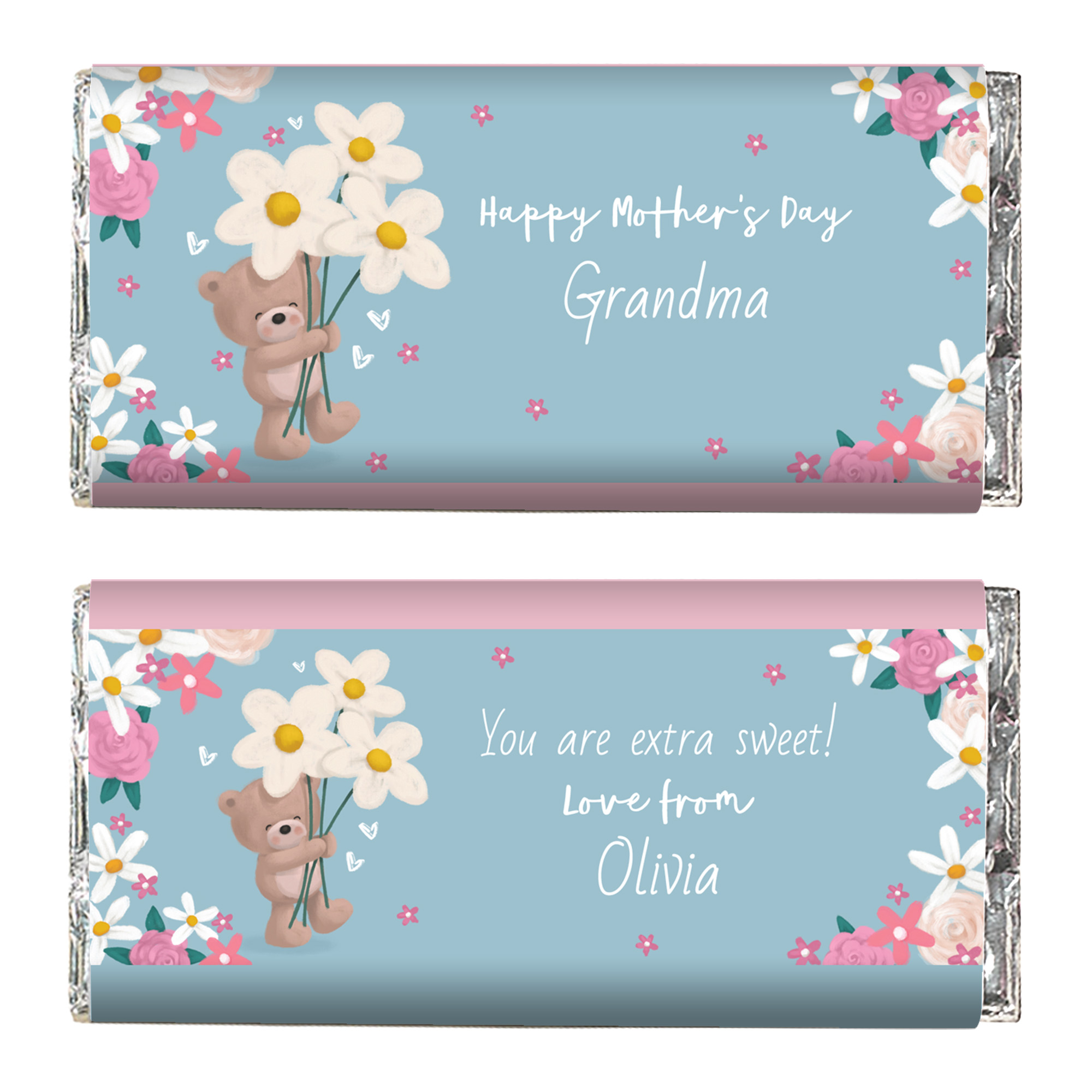 Personalised Mother's Day Chocolate Bar - You Are Extra Sweet!