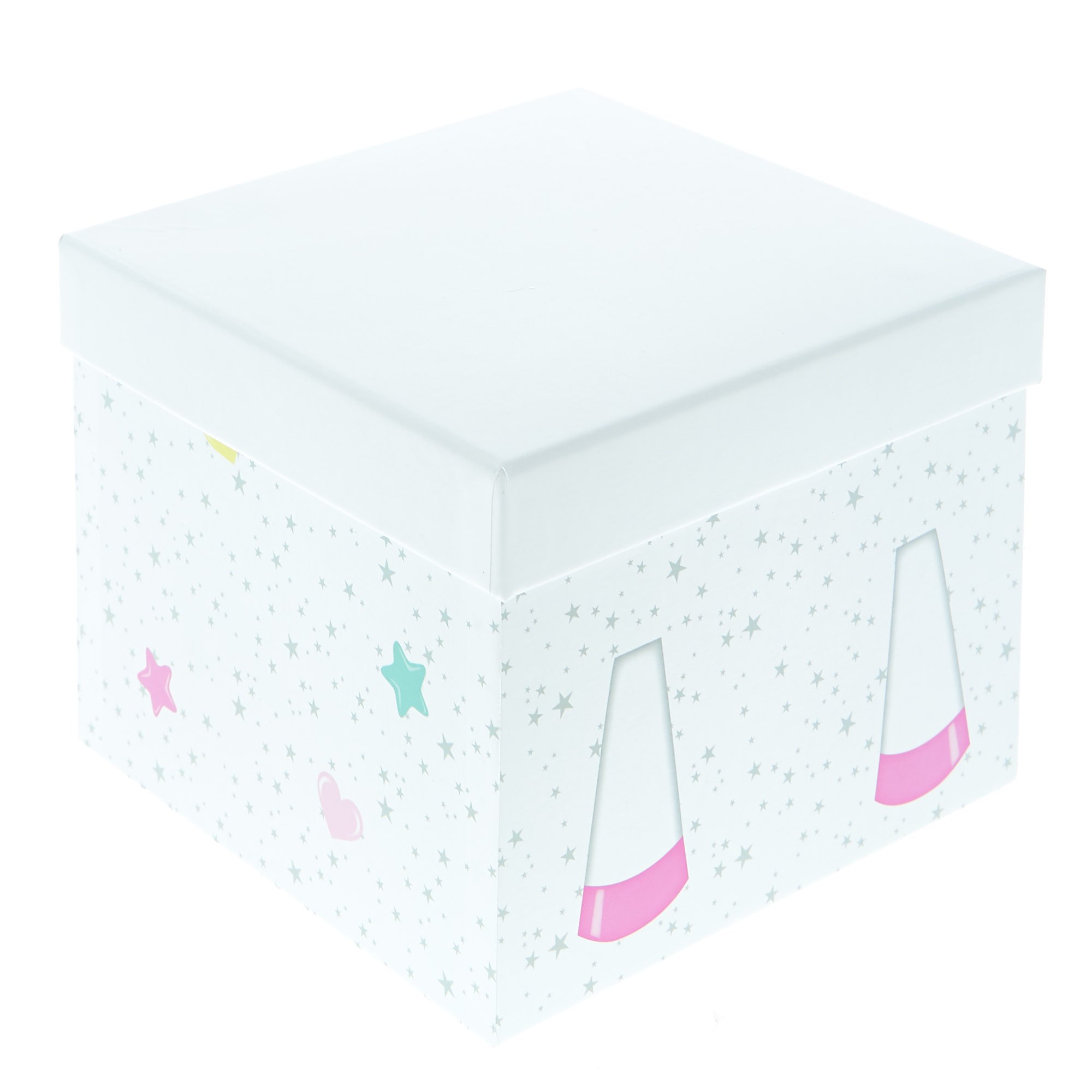 Stackable Plush Unicorn Gift Boxes - Pack Of 3