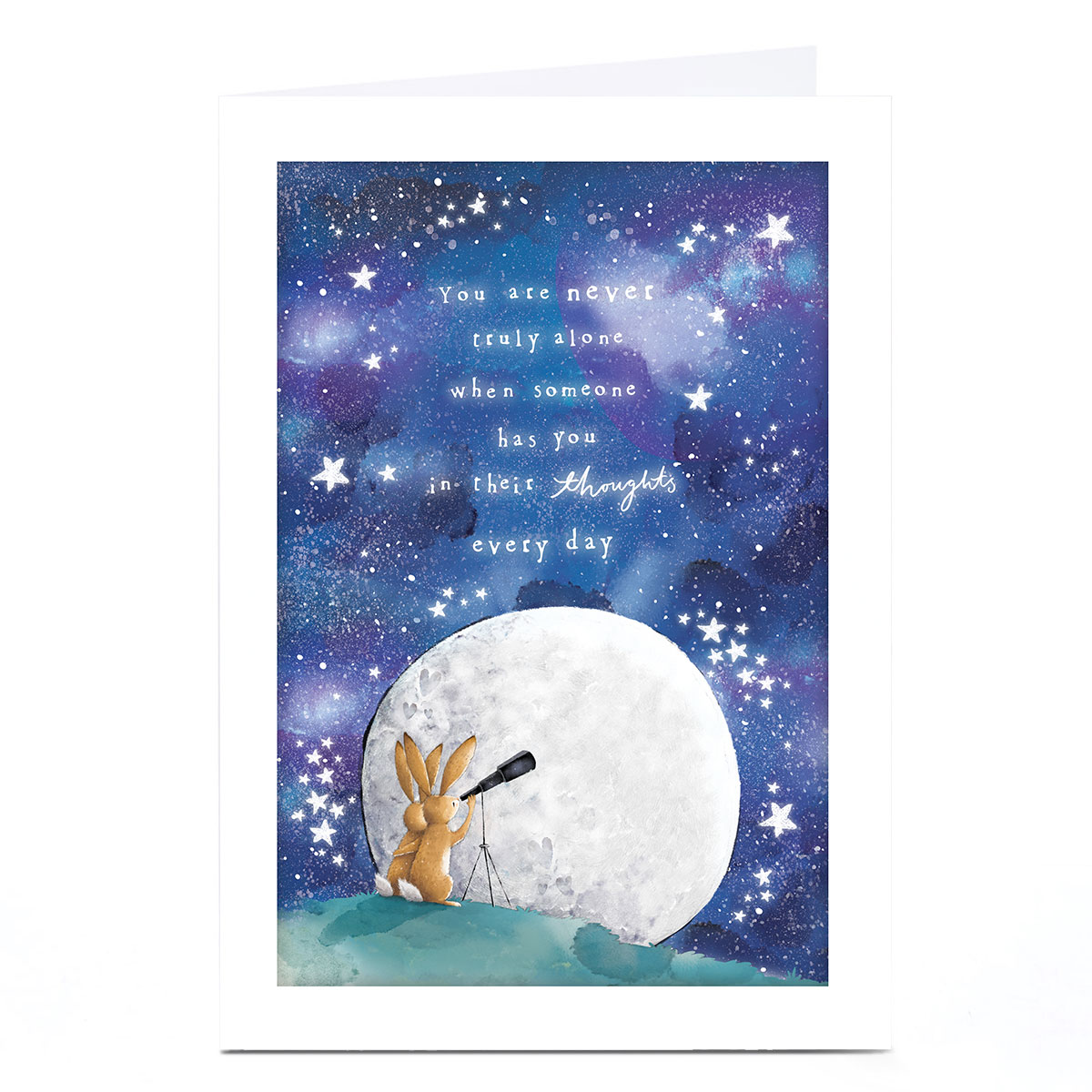 Personalised Card - Has You In Their Thoughts