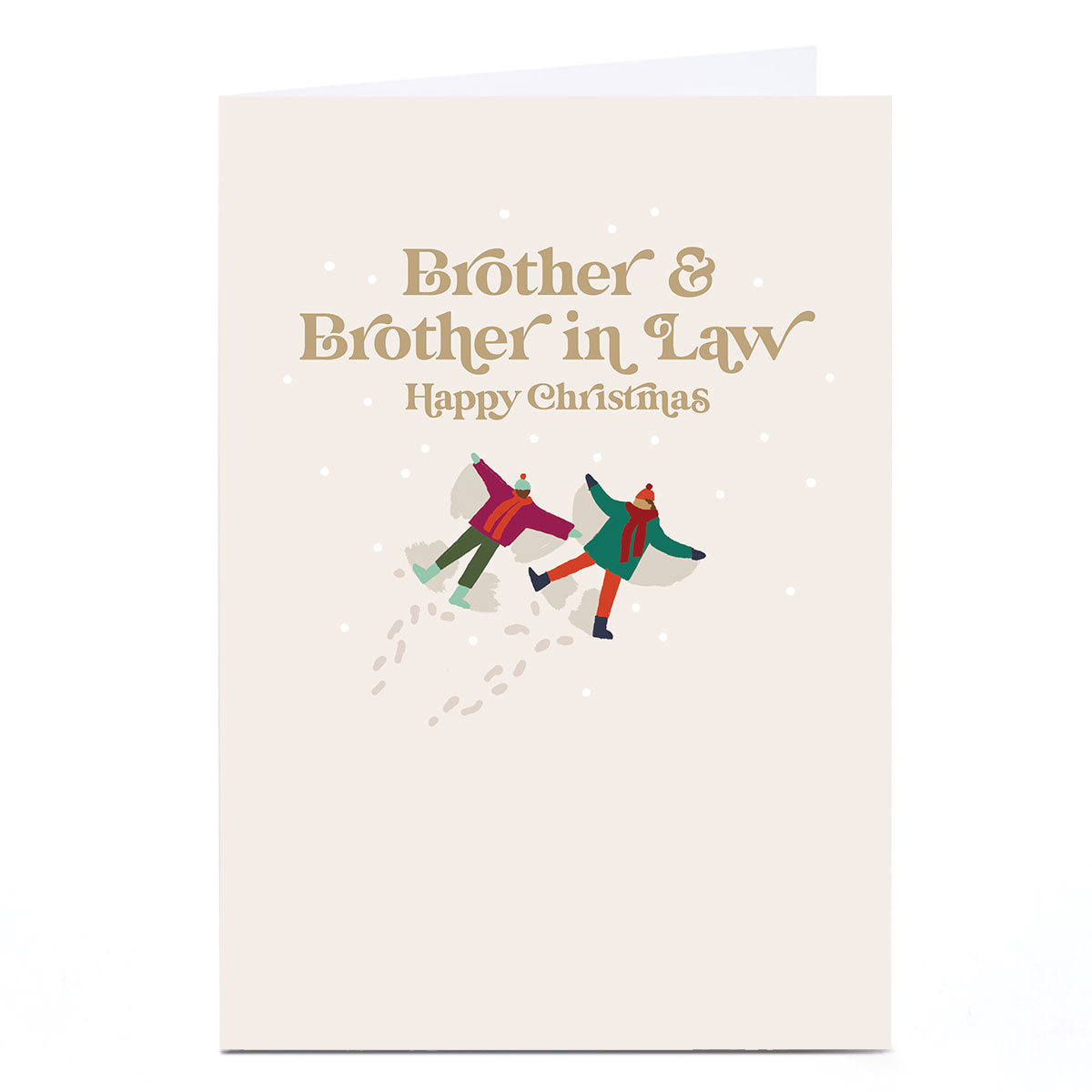 Christmas Card - Brother & Brother In Law