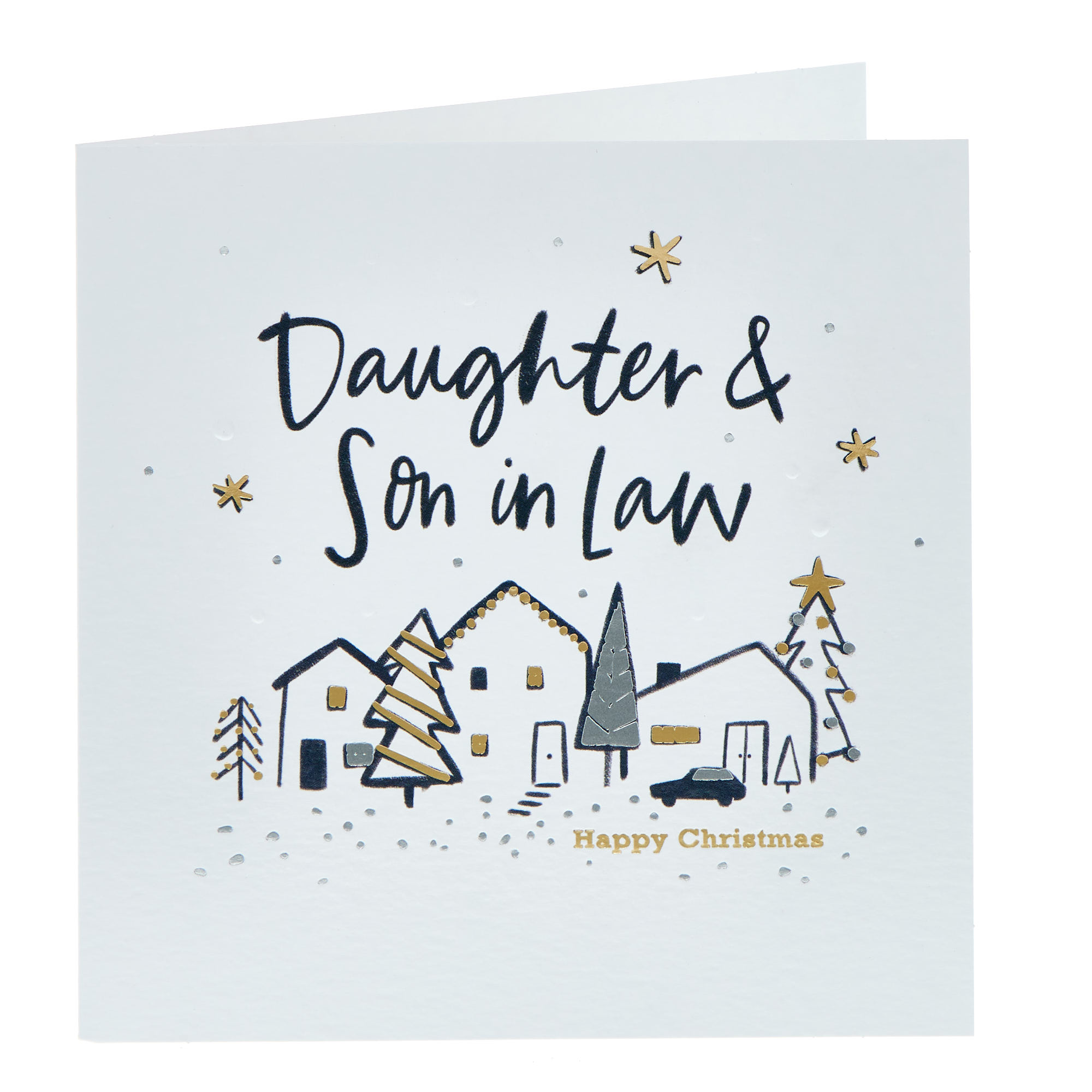 Daughter & Son In Law Festive Road Christmas Card