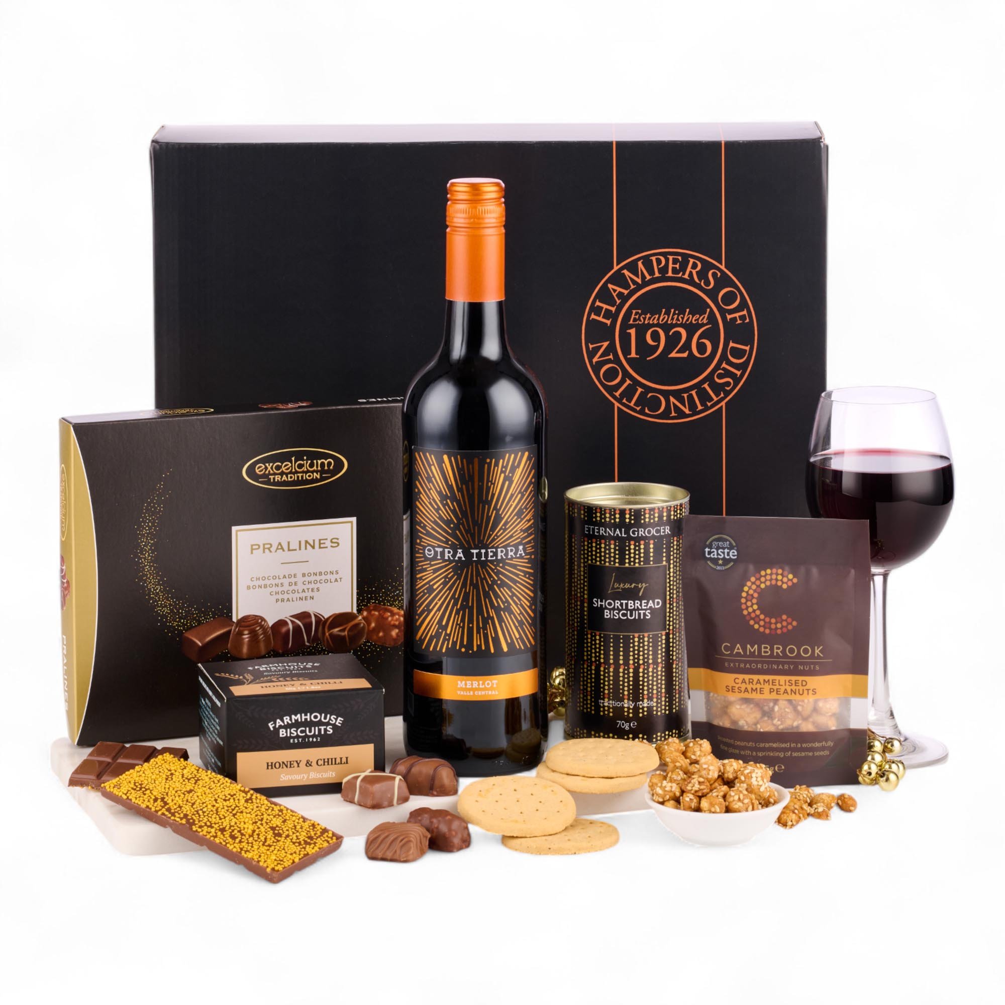The Celebration with Red Wine Hamper