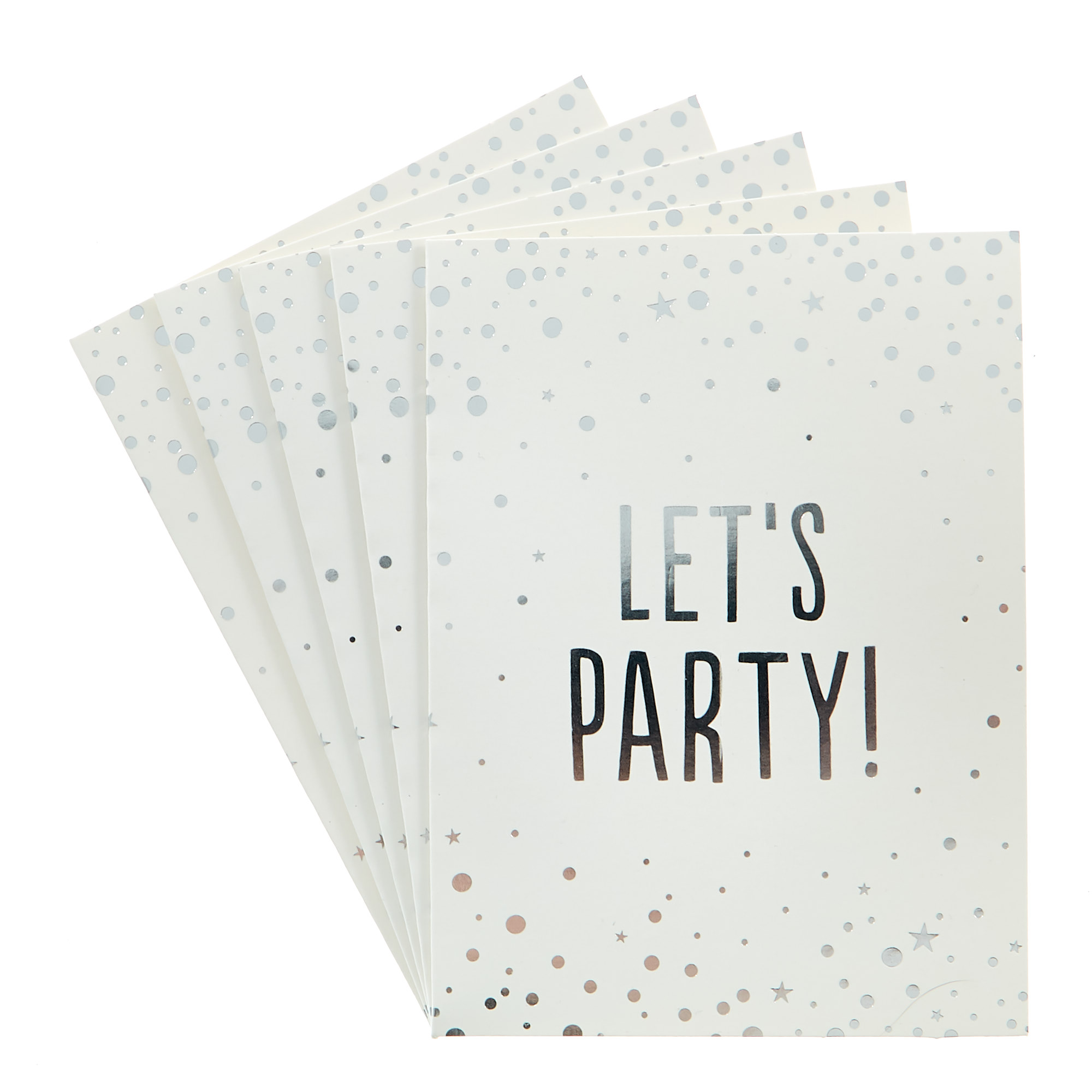 Let's Party! Invitation Cards - Pack Of 12
