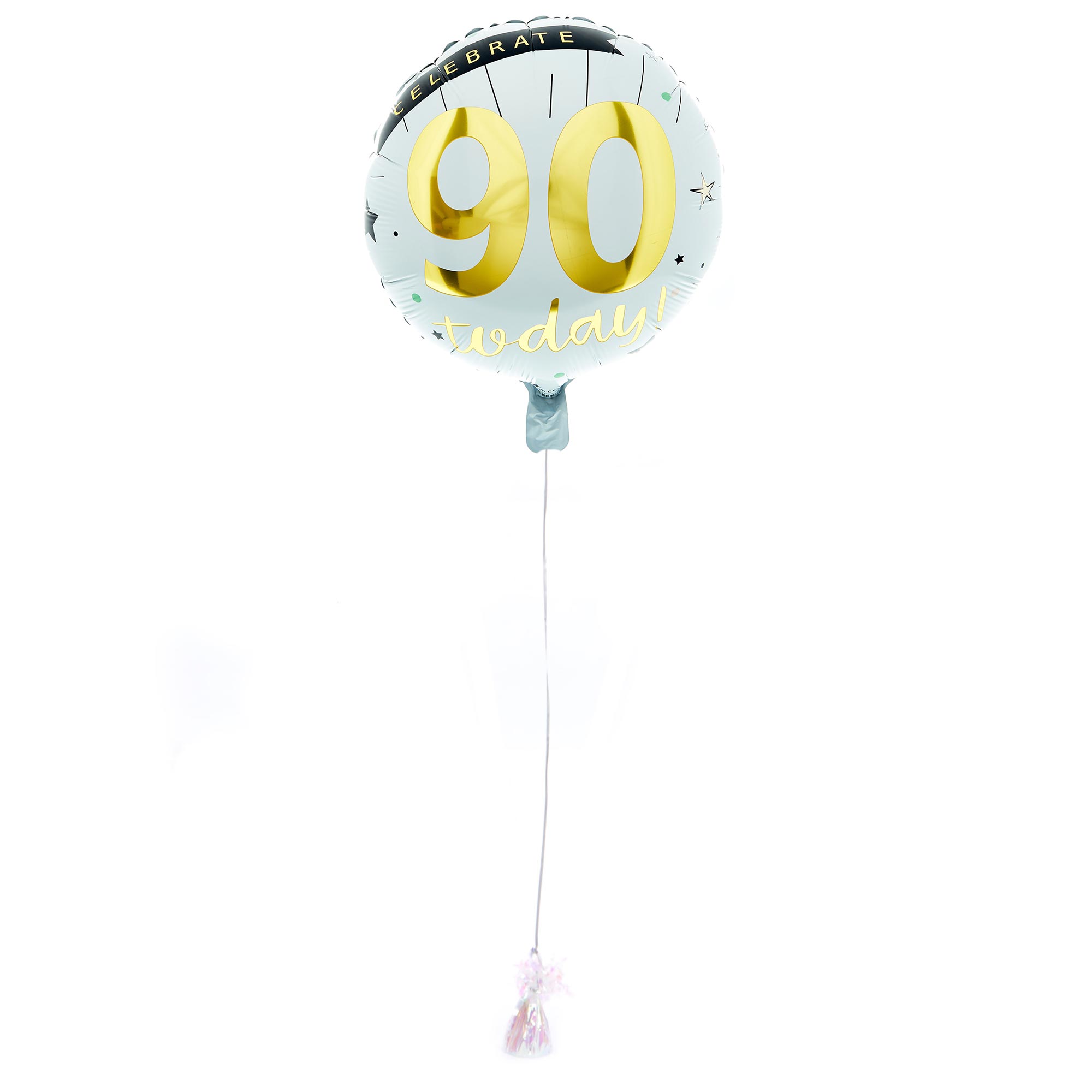 90 Today Birthday Balloon & Lindt Chocolate Box - FREE GIFT CARD!