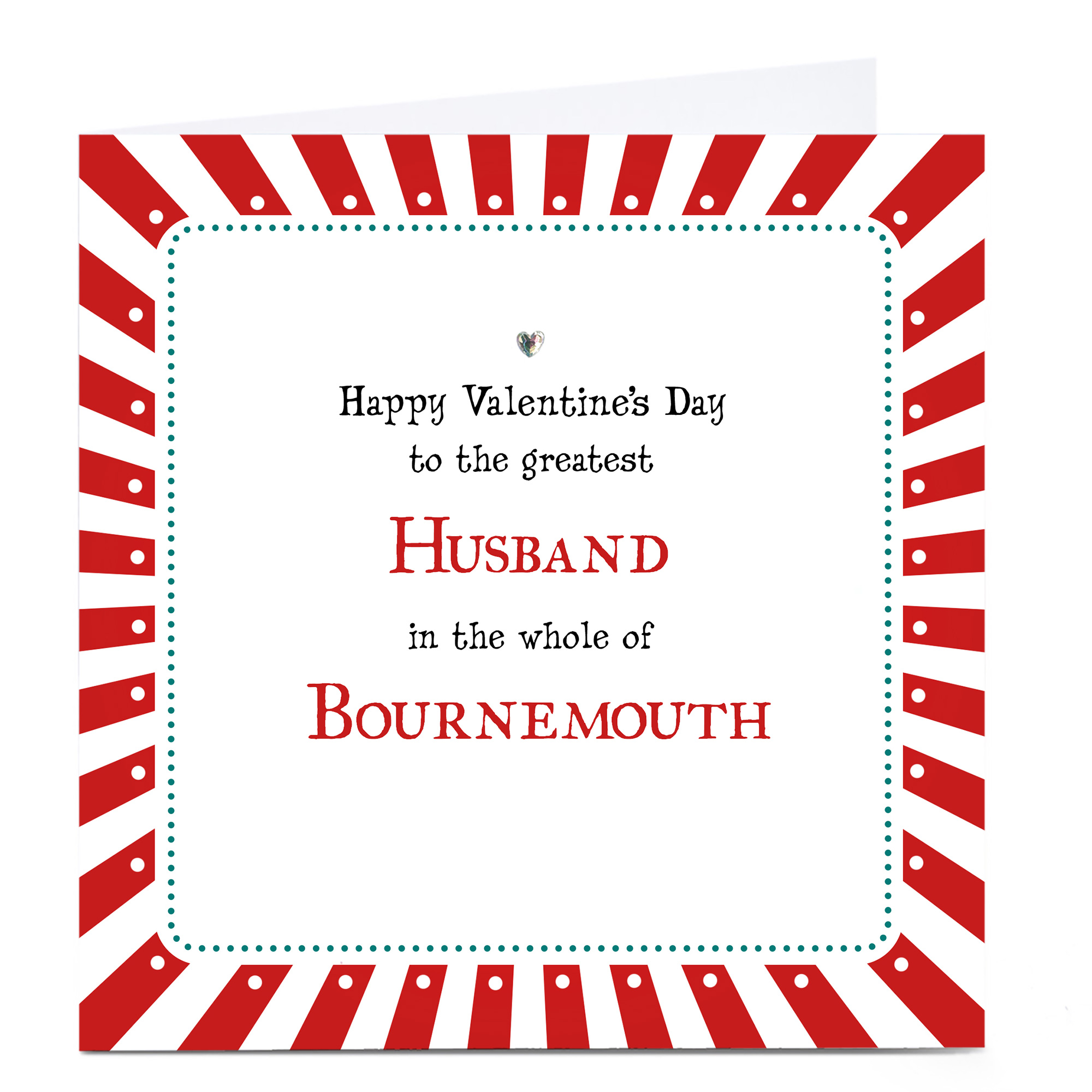 Personalised Valentine's Card - Any recipient