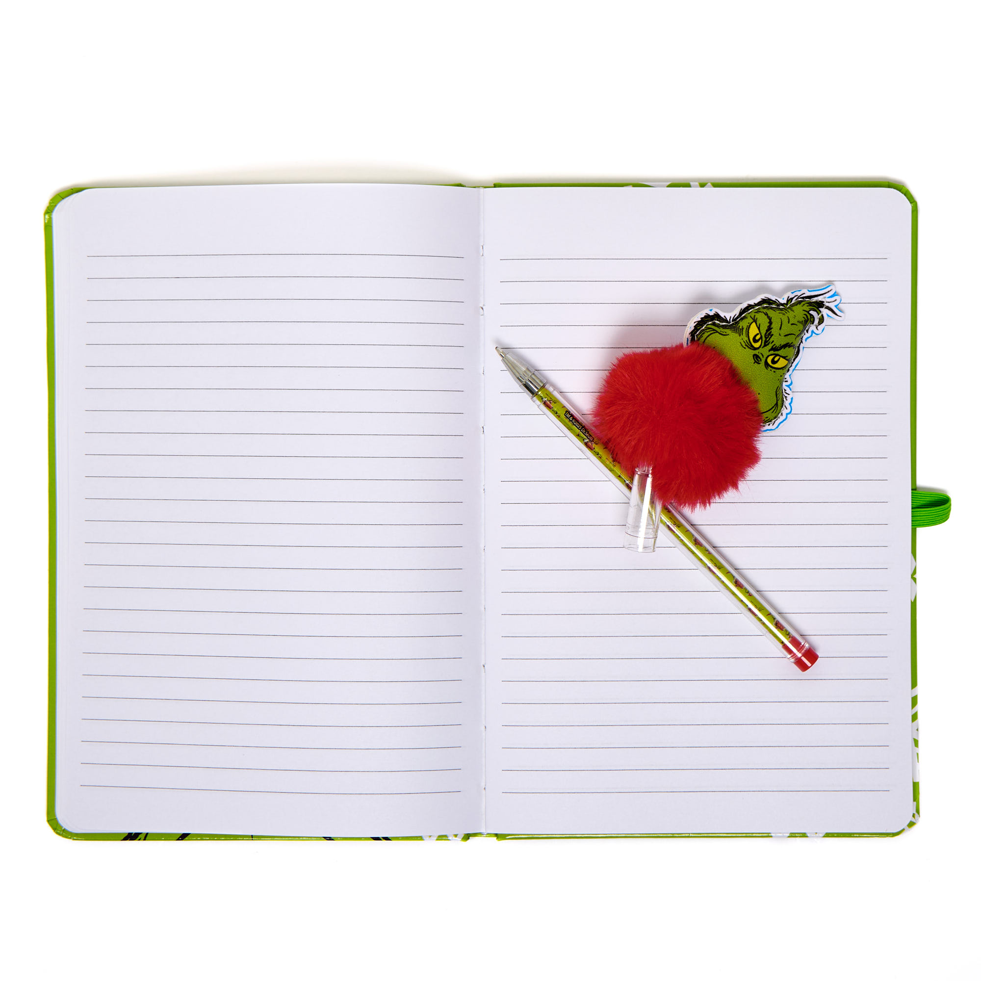 Grinch Christmas Notebook & Pen ,  Grinch Christmas Notebook & Pen