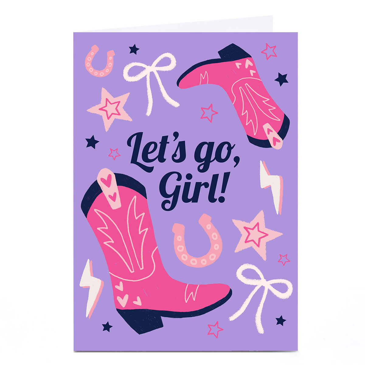 Cowgirl Card - Let's Go Girl!