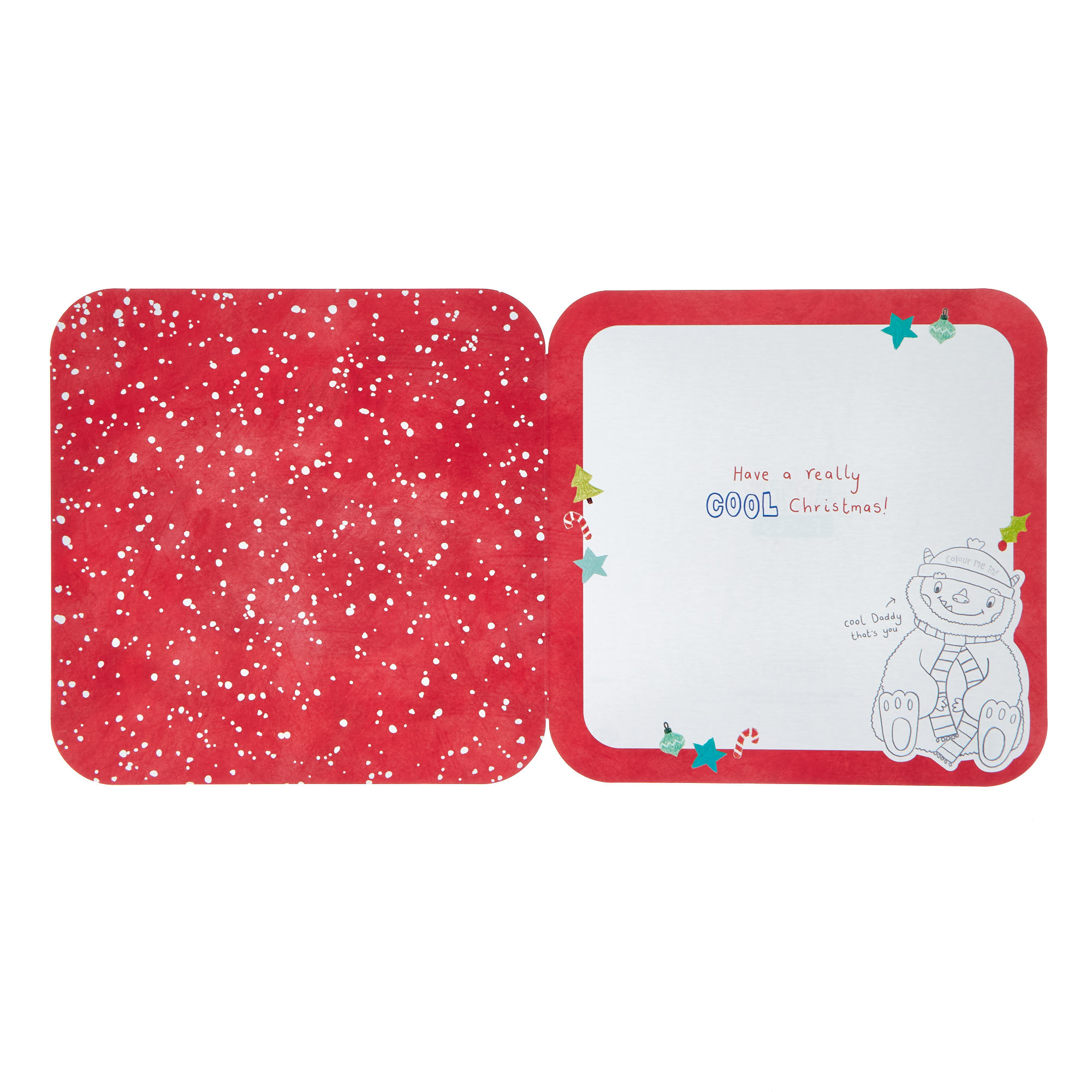 Daddy Is It Christmas Yeti Christmas Card