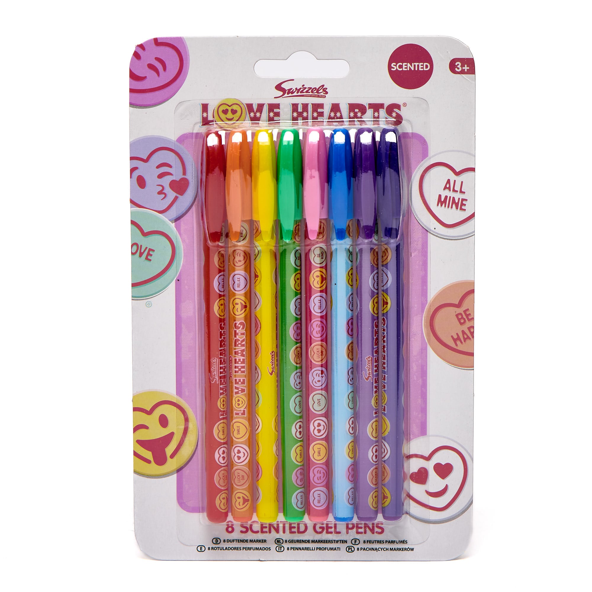 Swizzels Scented Gel Pens - Pack of 8 (Lucky Dip)