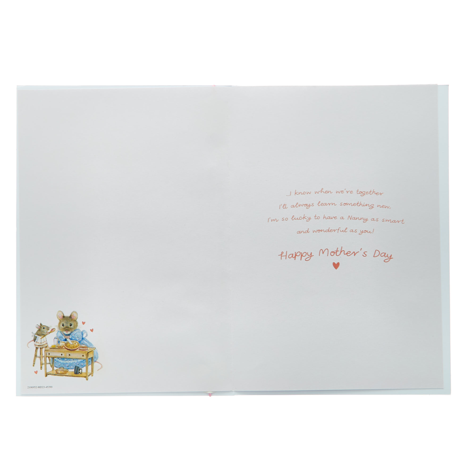 Nanny Thank You Mice Mother's Day Card