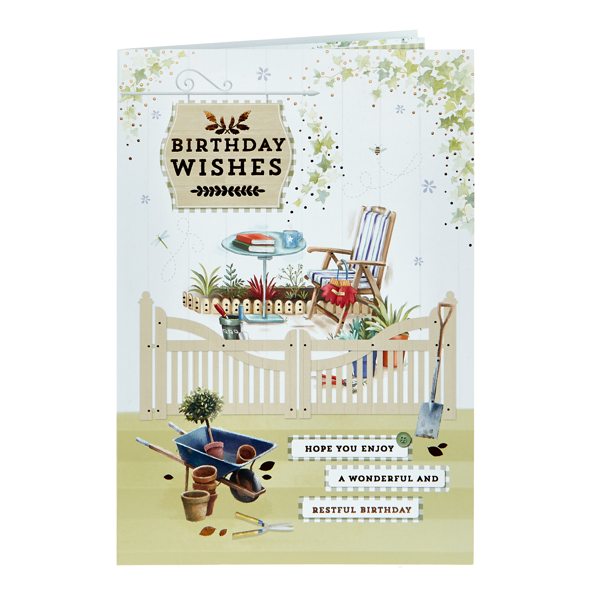 Birthday Card - Enjoy A Wonderful & Beautiful Day