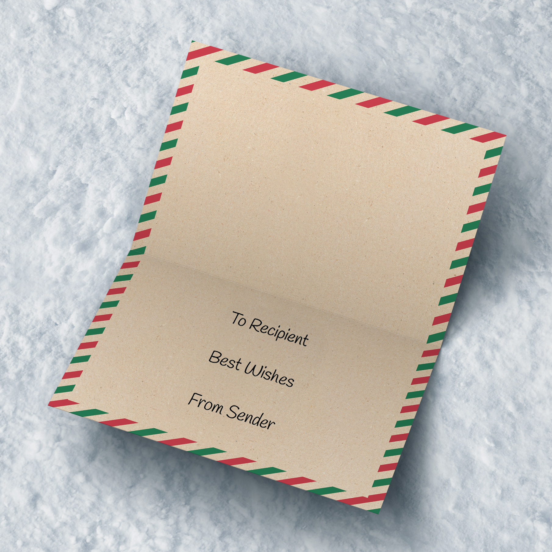 Photo Christmas Card - Postcard