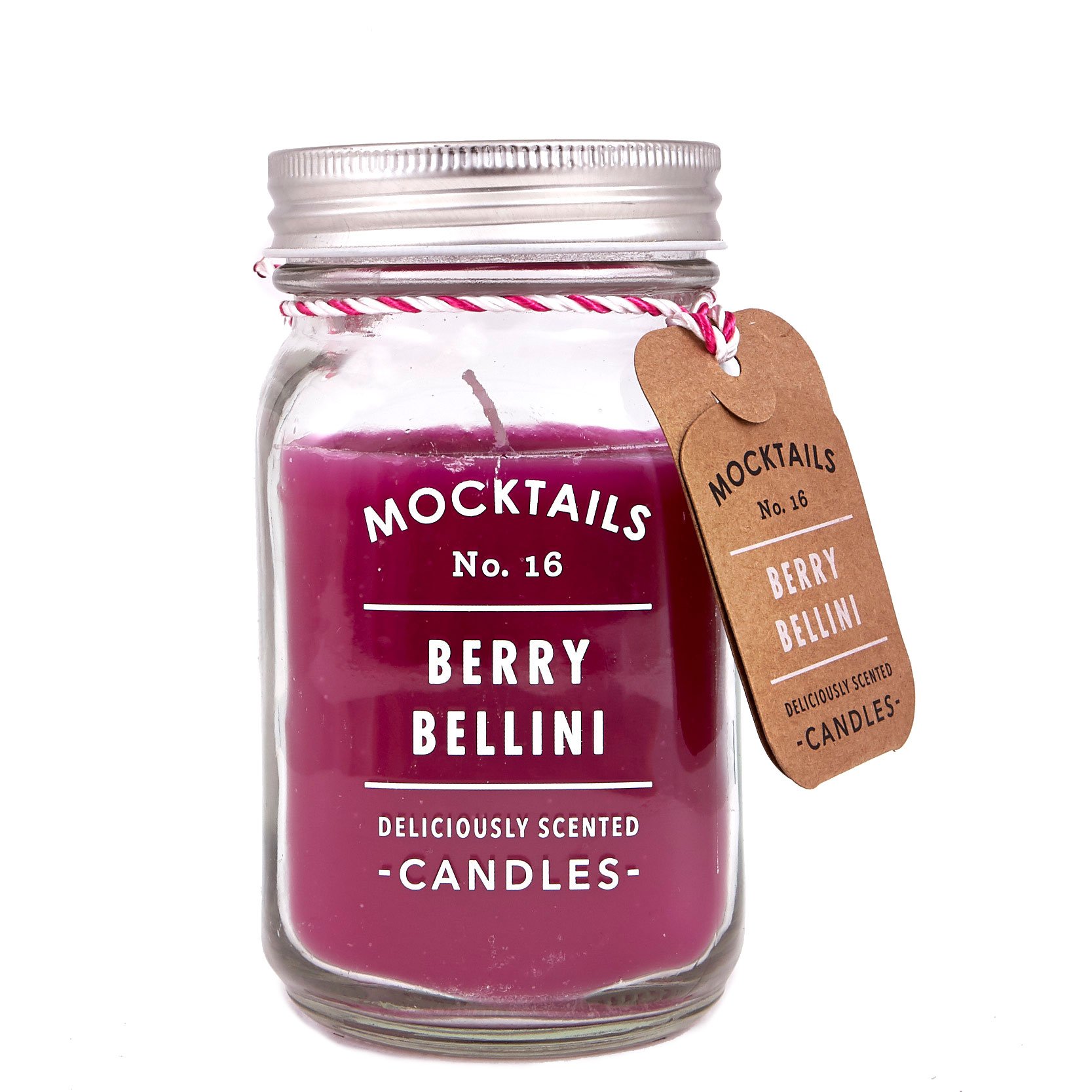 Mocktails Berry Bellini Scented Candle