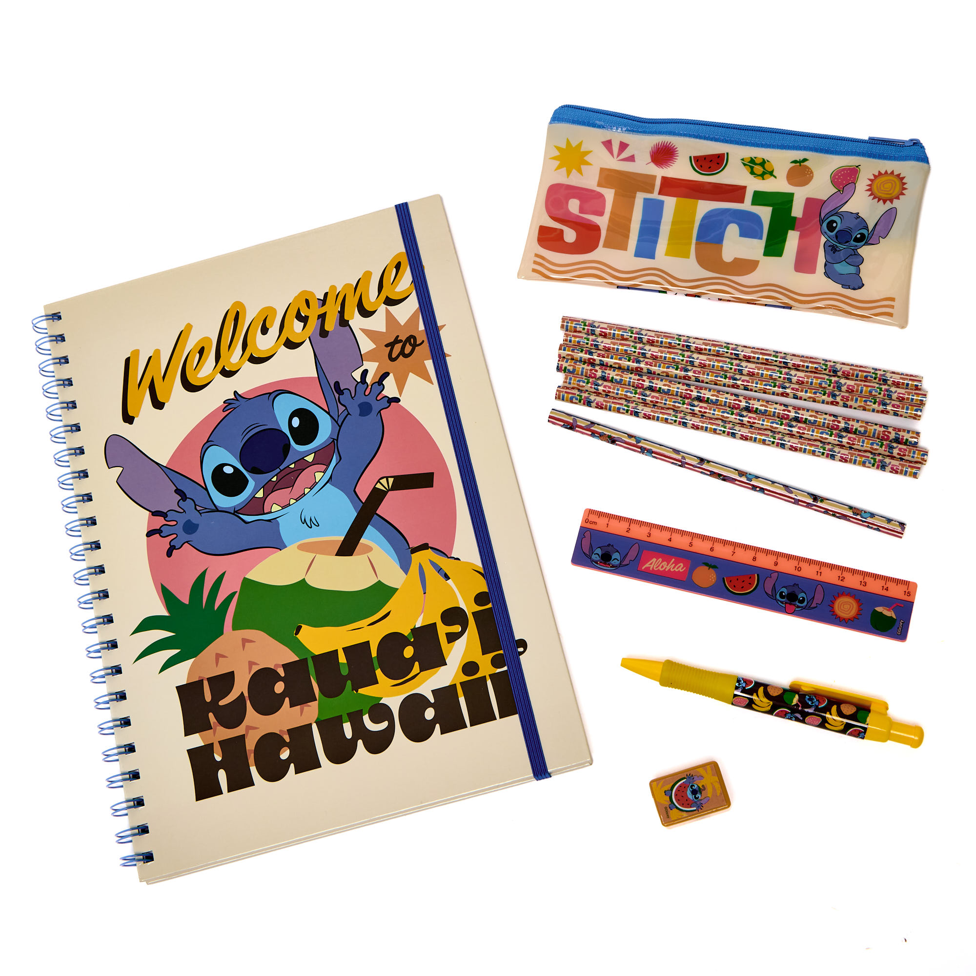 Disney Stitch A4 Bumper Stationery Set