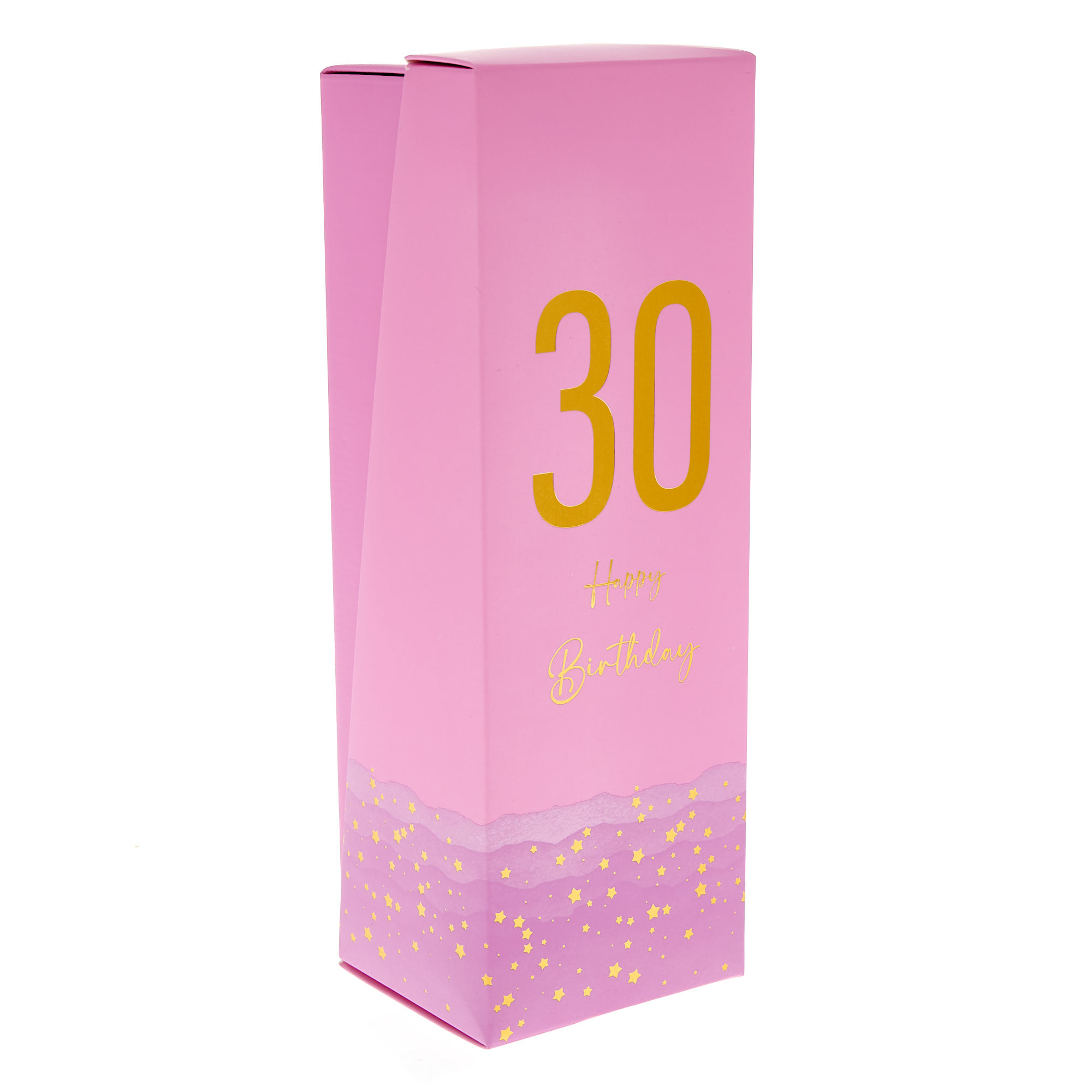 30th Birthday Gold Stars Champagne Flute