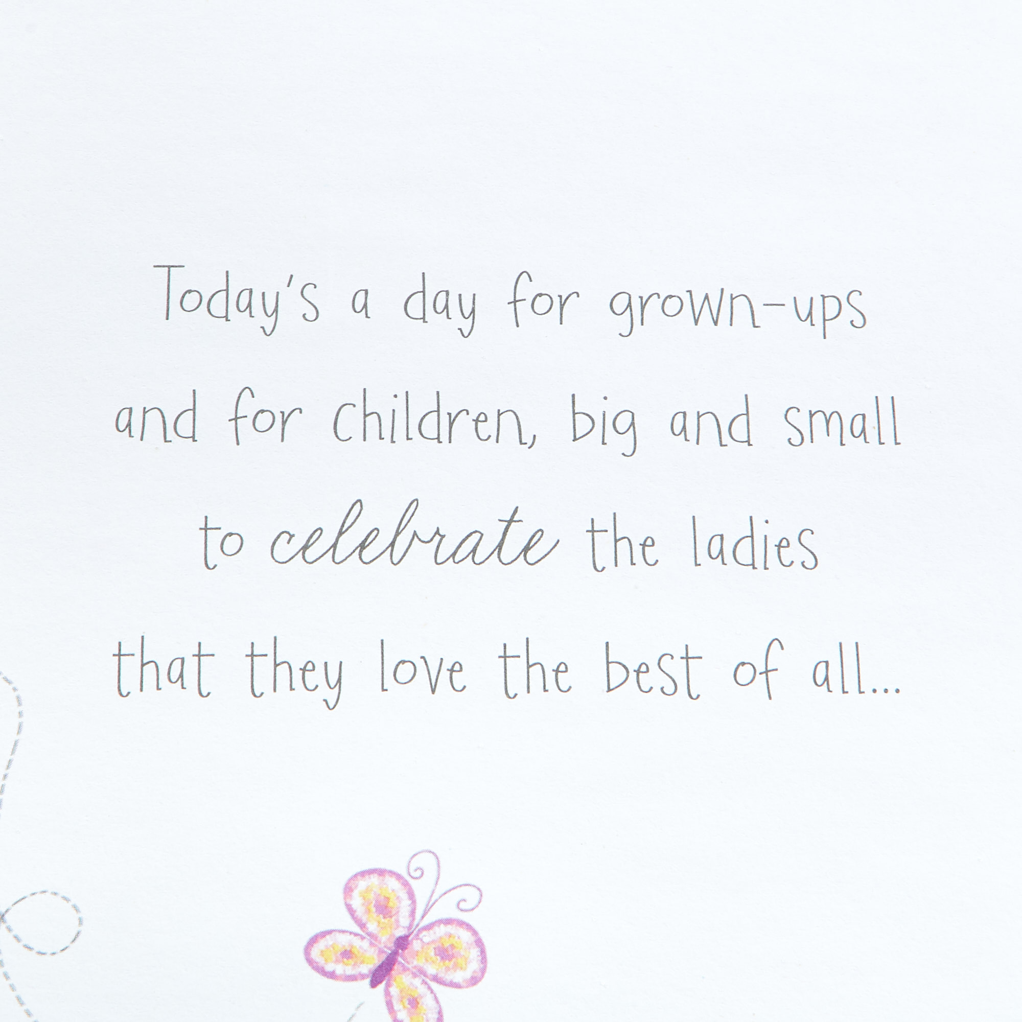 Mother's Day Card - Just For You Mam Panda