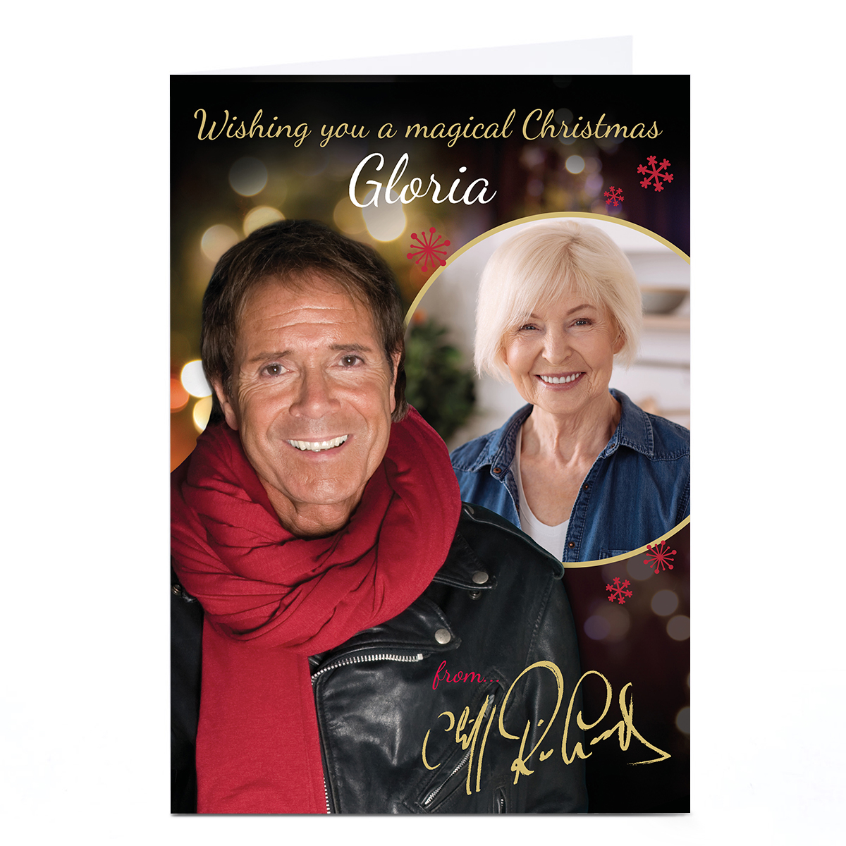 Photo Cliff Richard Christmas Card - Magical Christmas