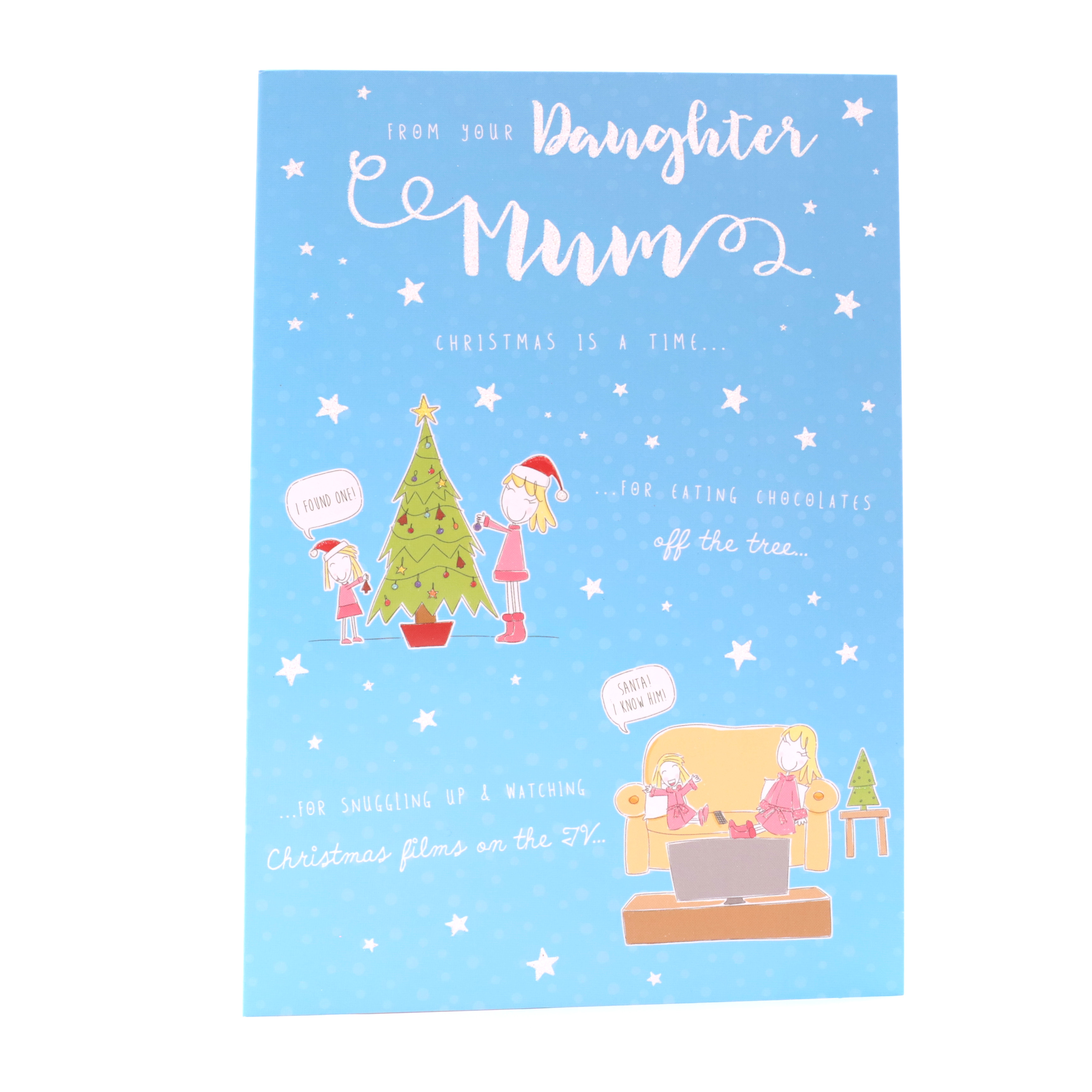 Christmas Card - To Mum From Your Daughter