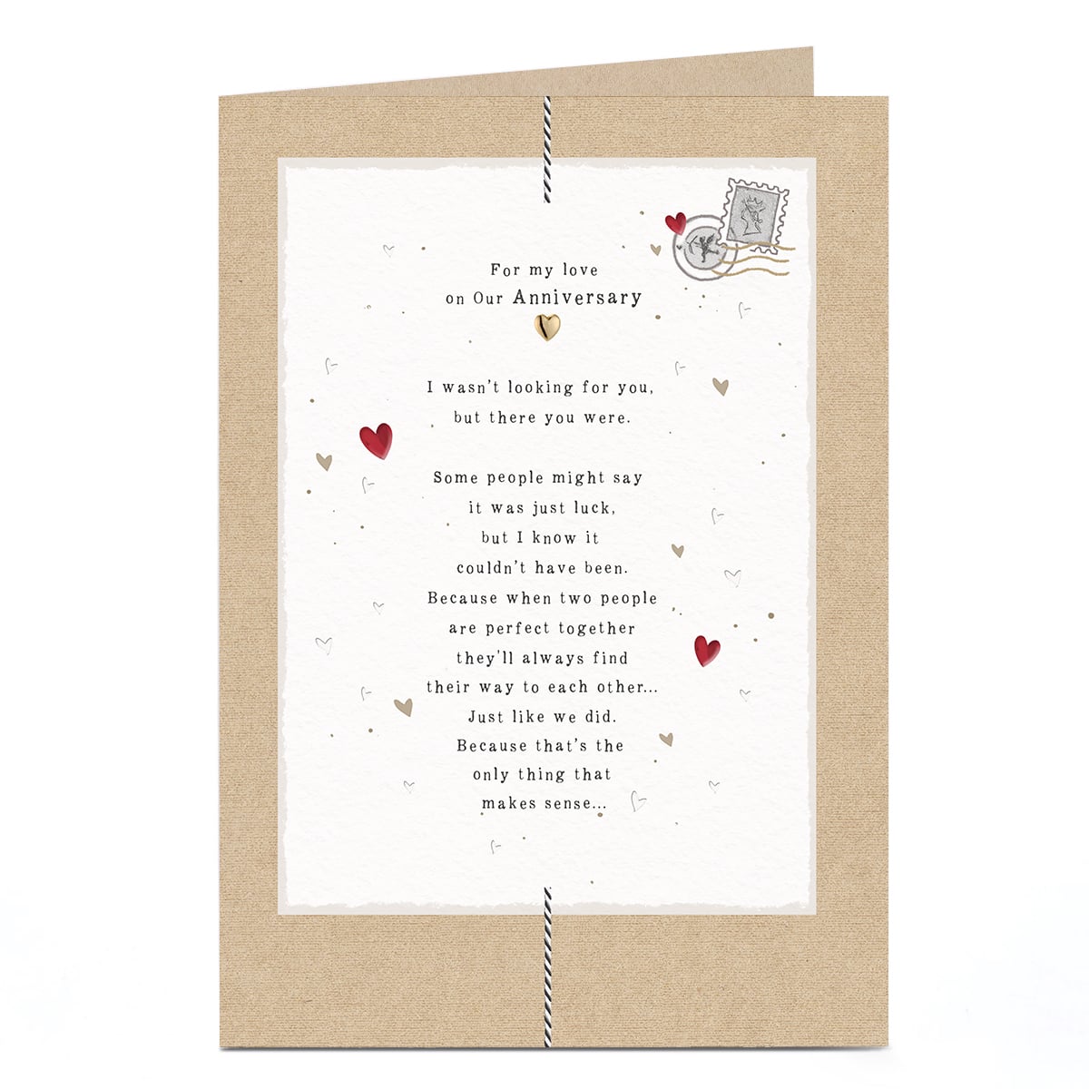 Anniversary Card - There You were